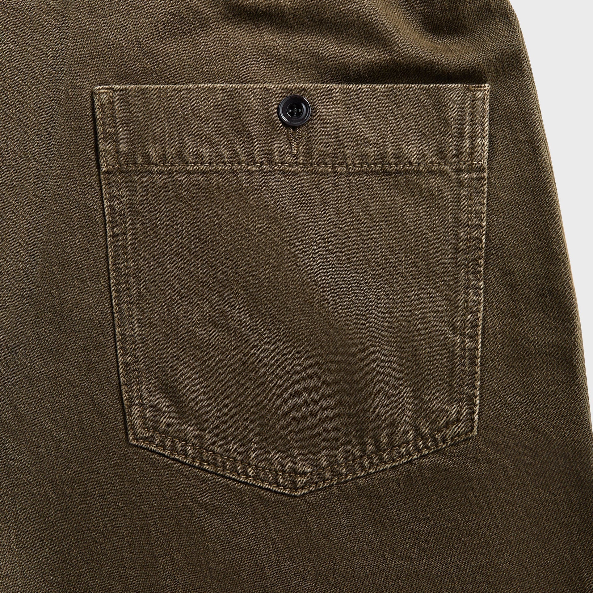 Lemaire Maxi Workwear Pants in Moss Green