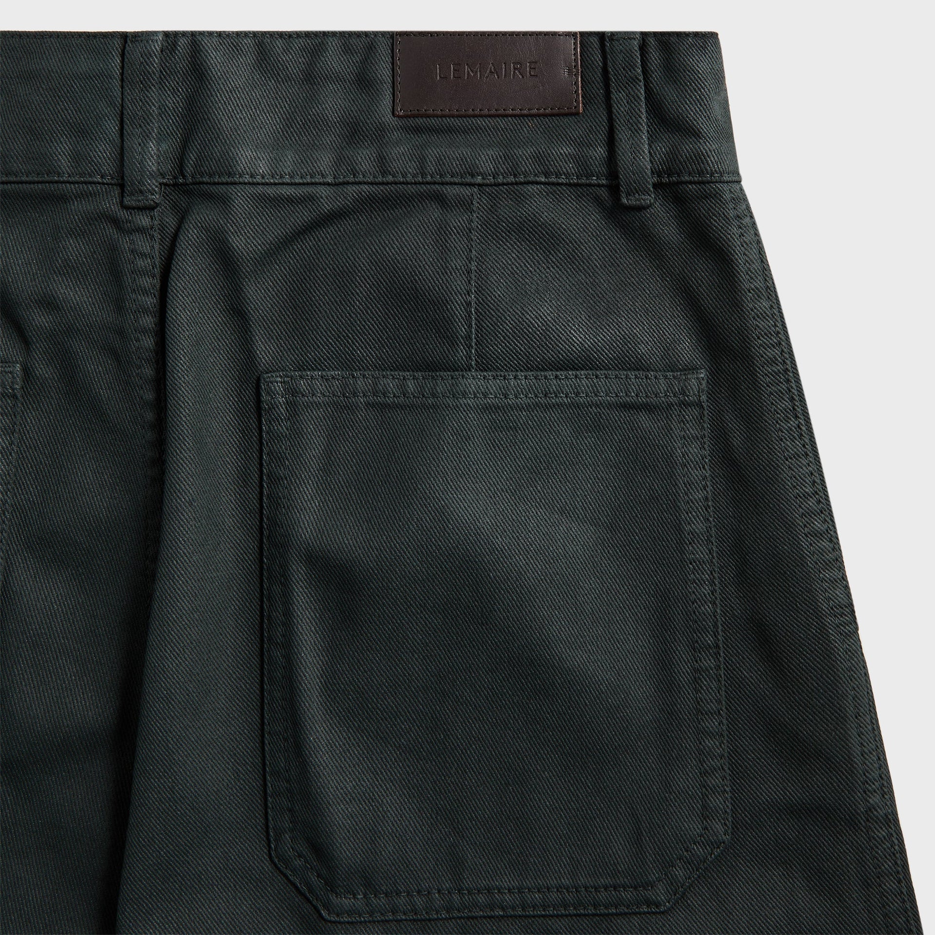 Lemaire Maxi Barrel Workwear Pants - Coal