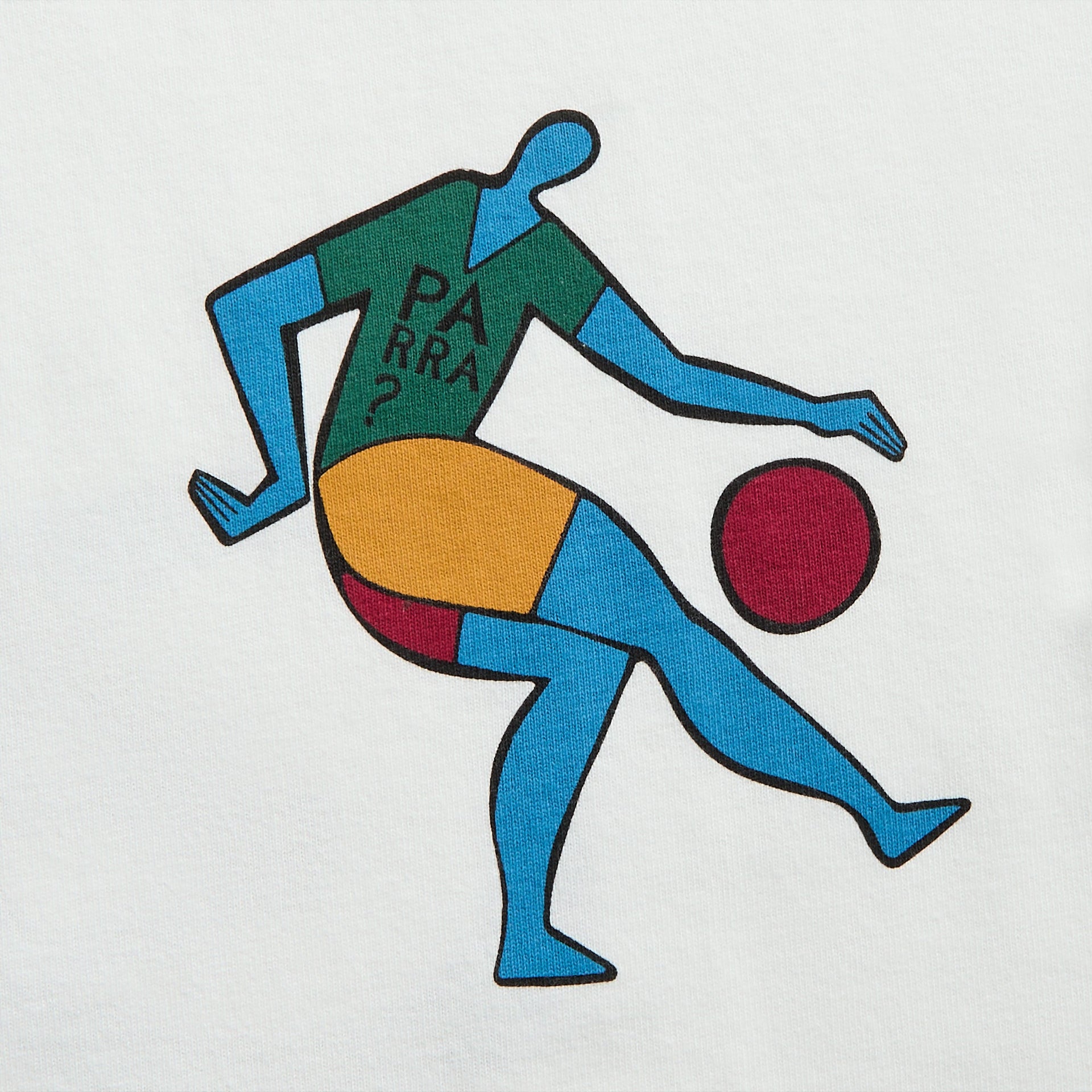 by Parra Vase Delivery Tee in White