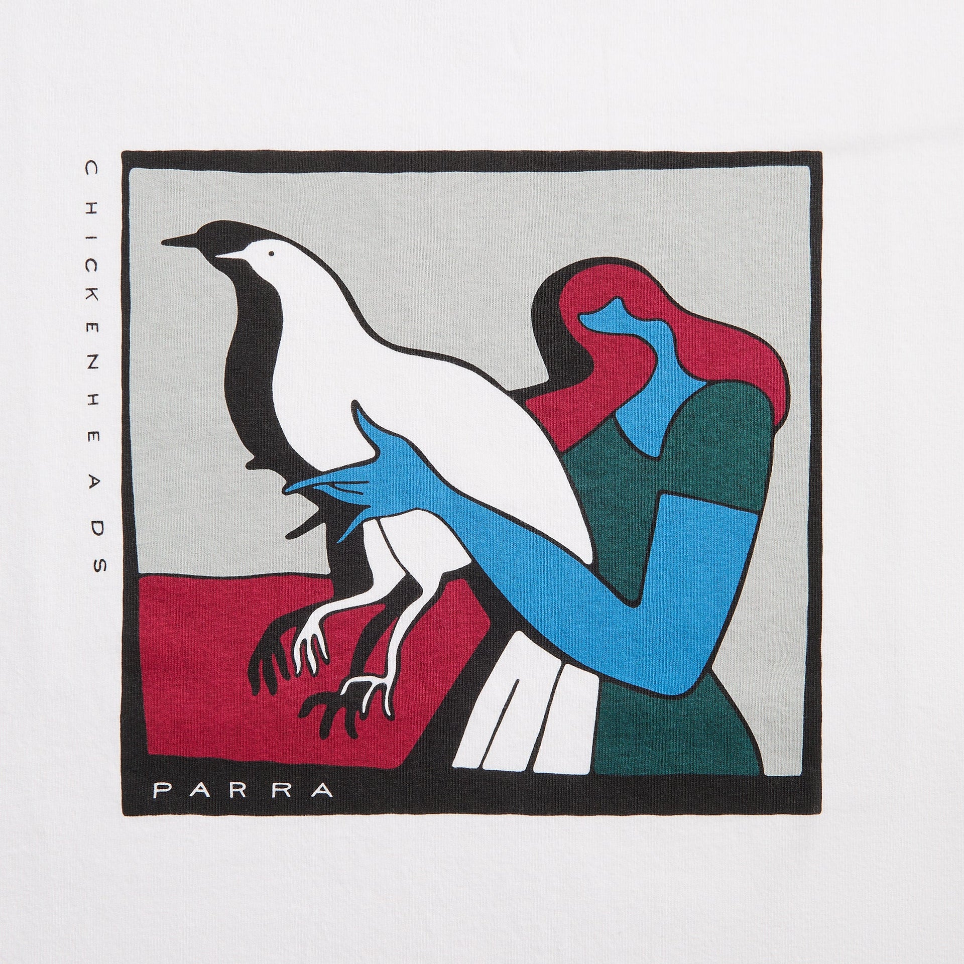 by Parra Look At It Tee in White