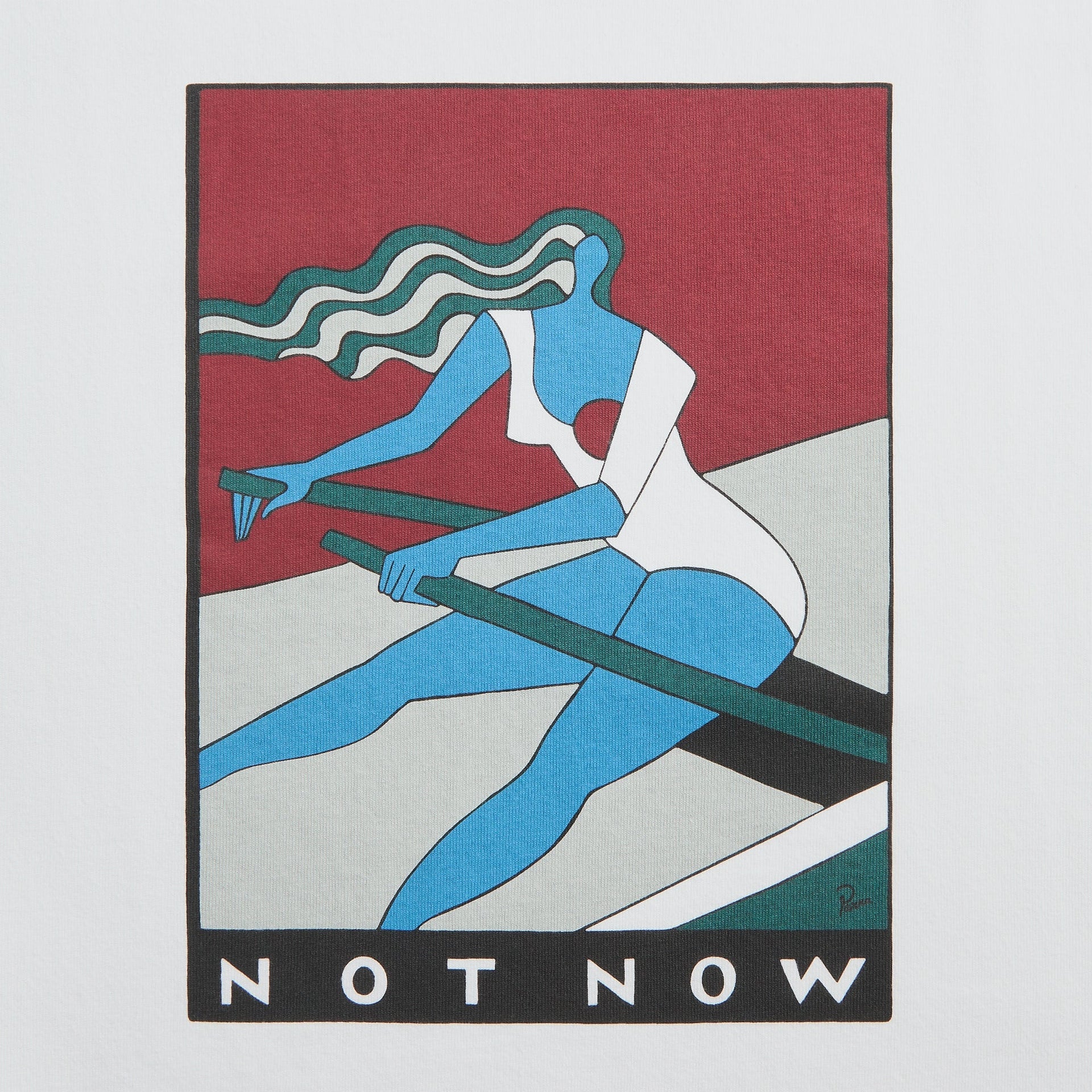 by Parra Into Nowhere Tee in White