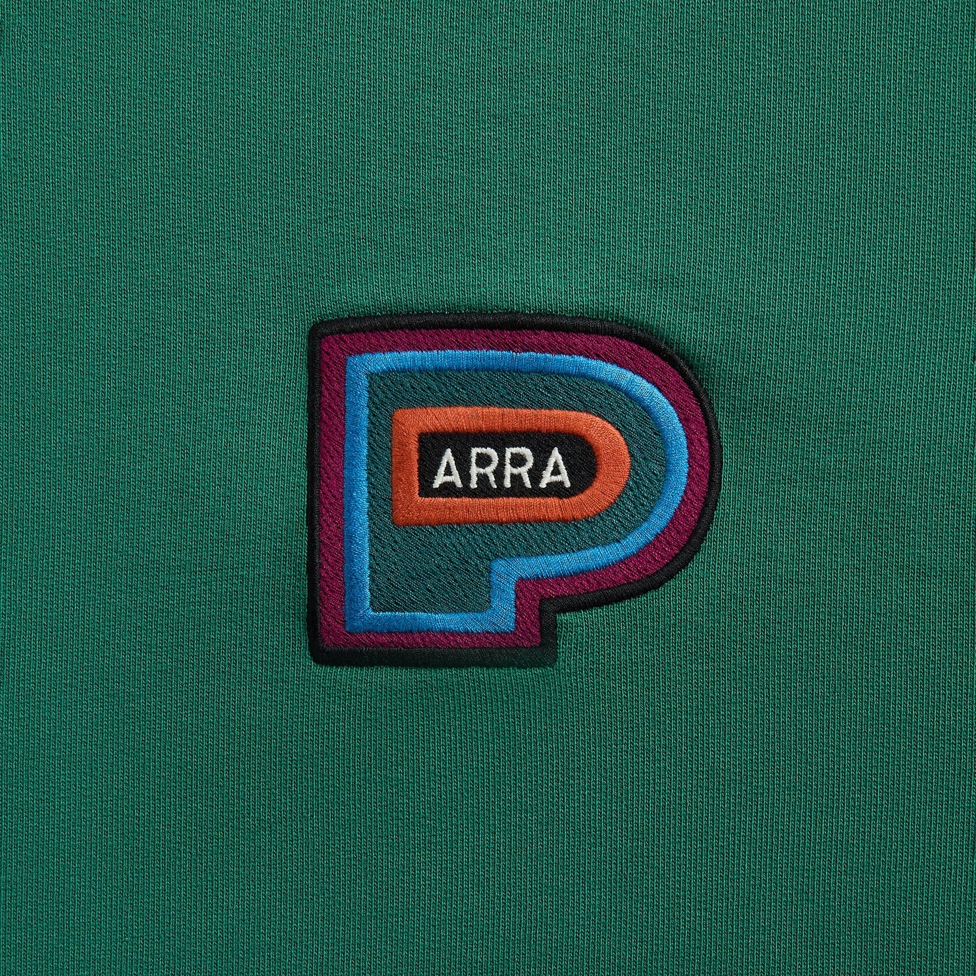 by Parra Repeat Pea Crew Neck Sweatshirt in Green