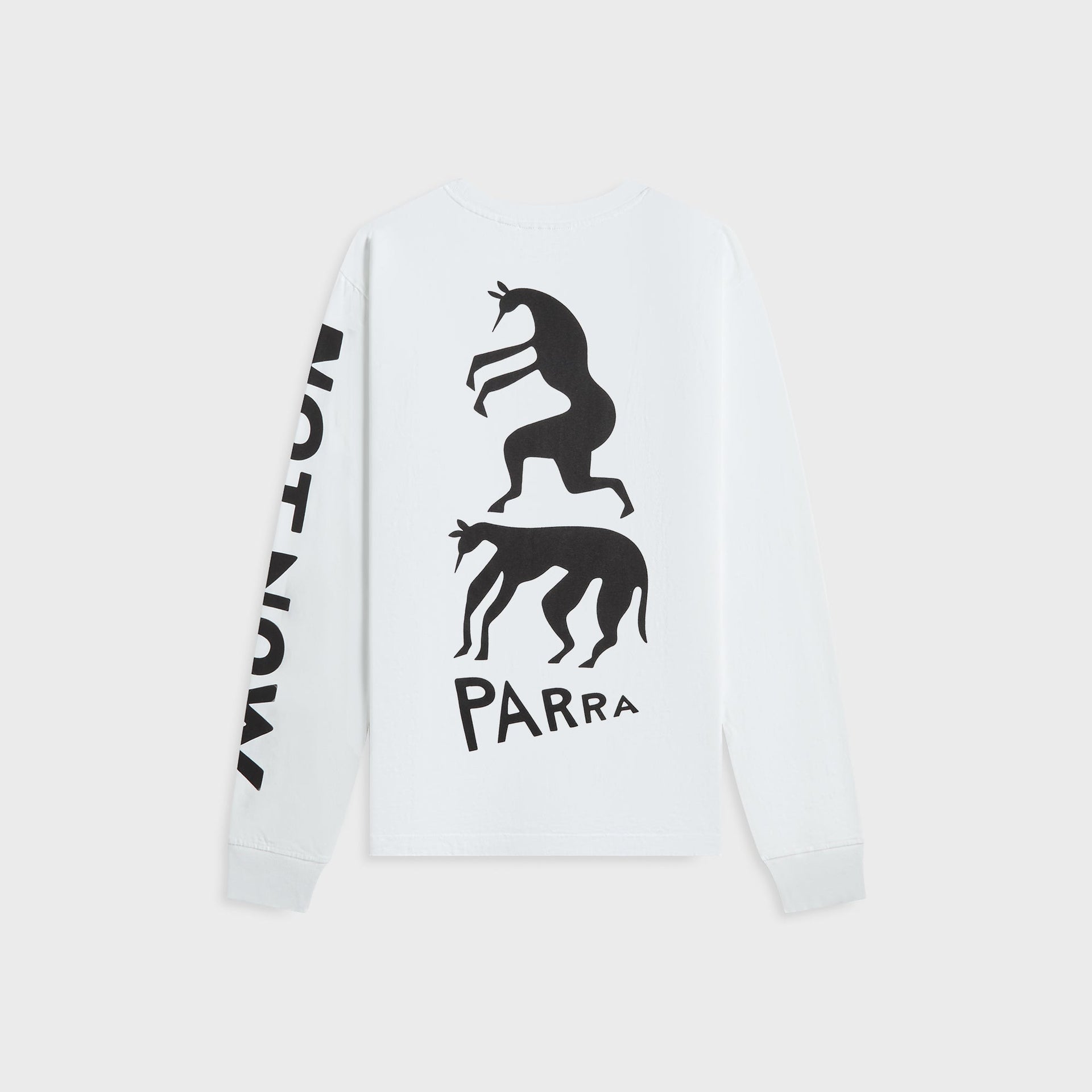 by Parra There Will Be Not Long Sleeve Tee in White