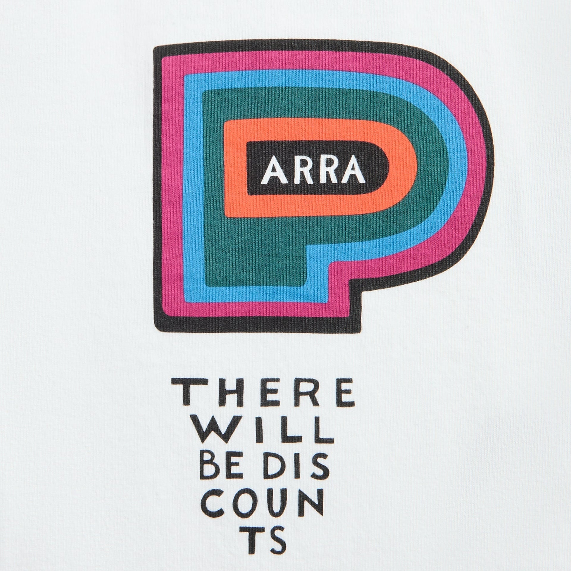 by Parra There Will Be Not Long Sleeve Tee in White