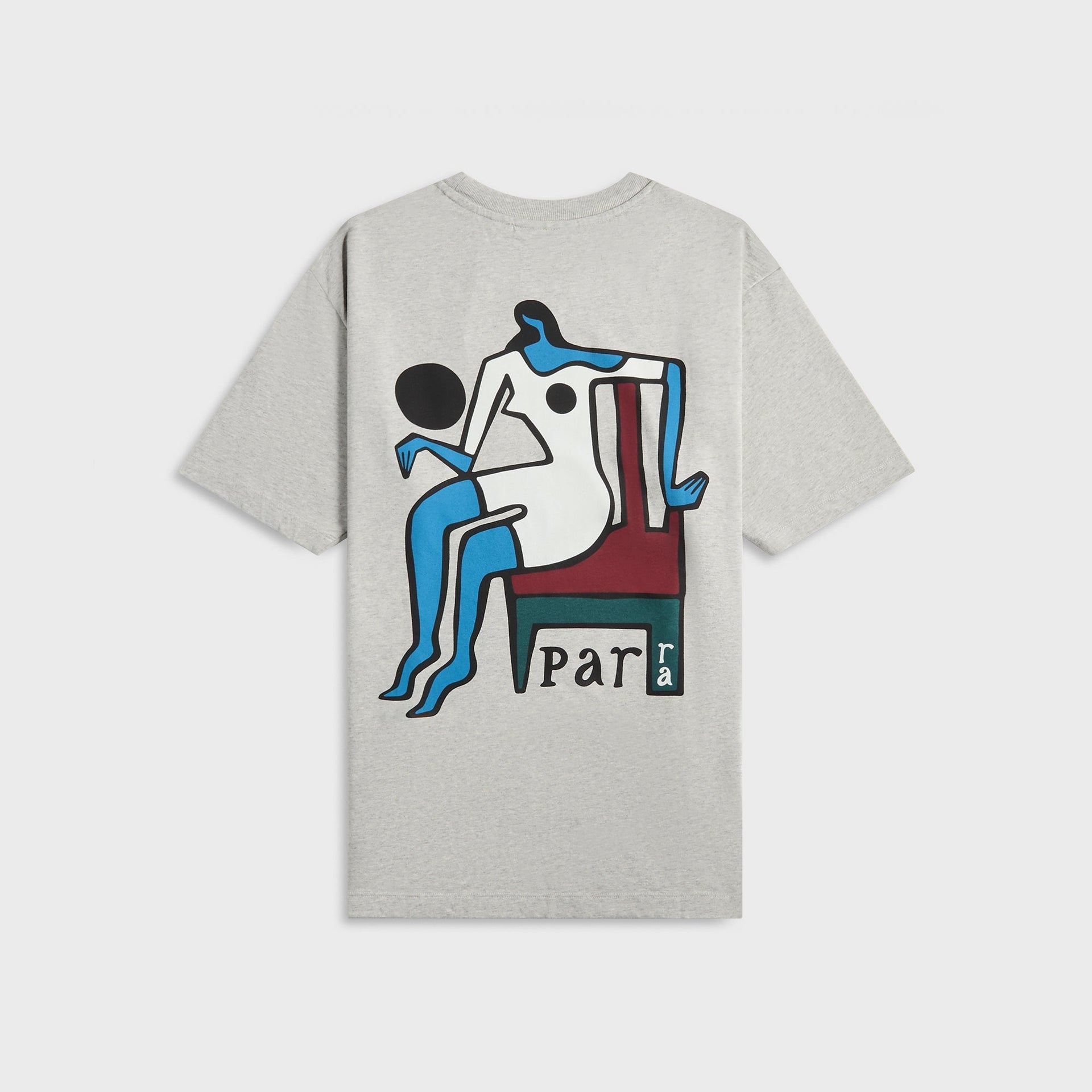 by Parra Chair Baller Tee - Heather Grey