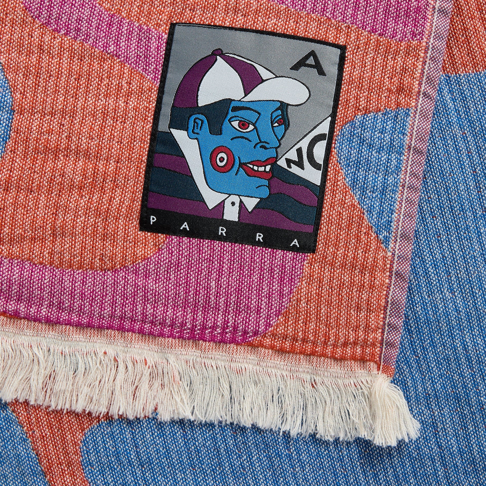 by Parra Splashed Hammam Beach Towel - Orange