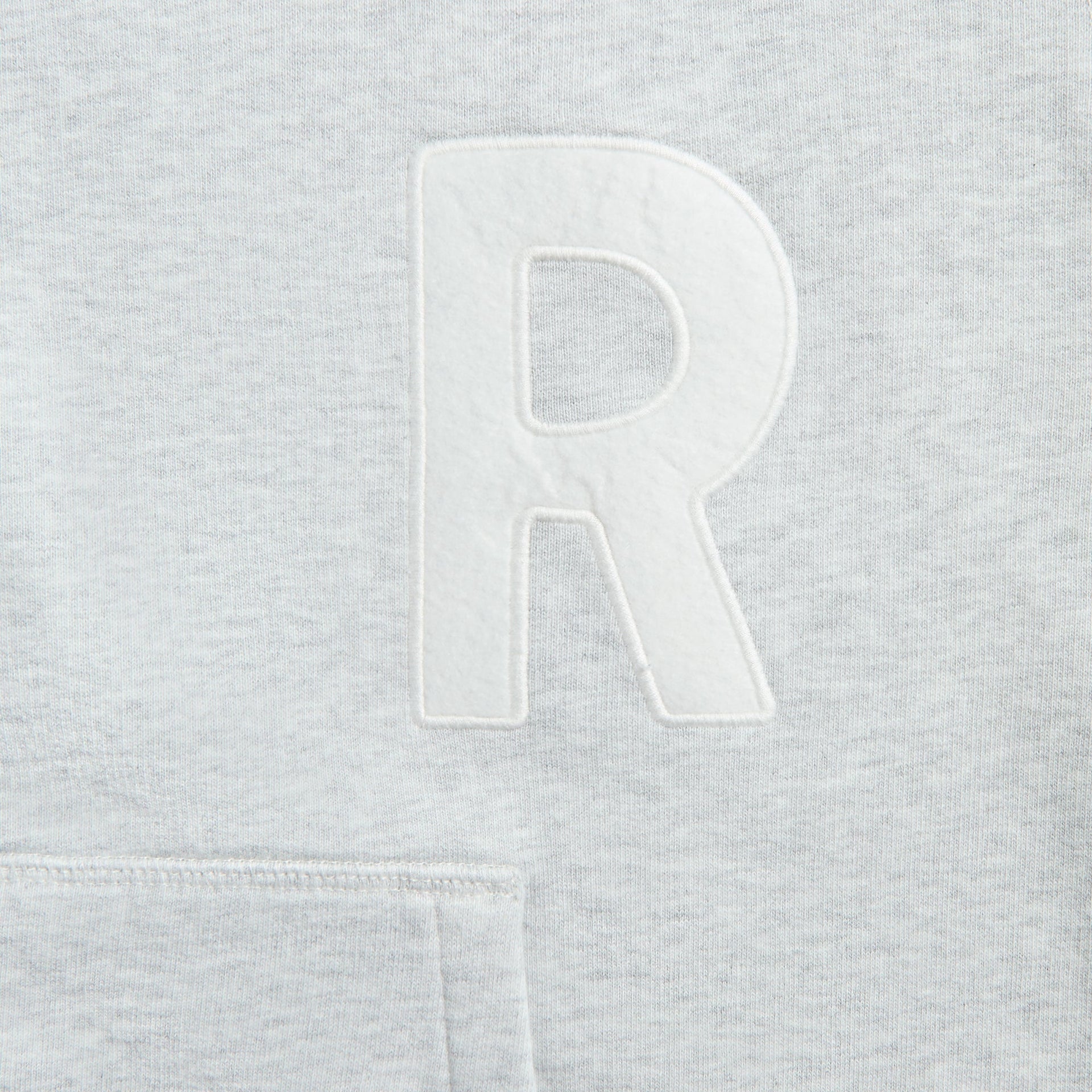 by Parra Word Salad Zip Hooded Sweatshirt - Heather Grey