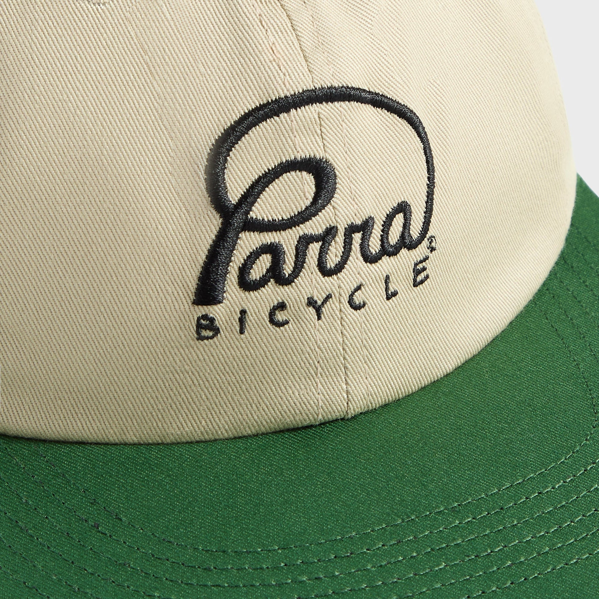 by Parra Bicycle Logo Six Panel Cap - Green