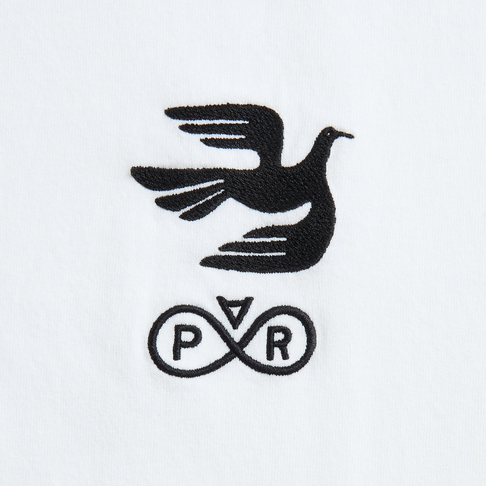by Parra Infinite Bird Logo Tee - White