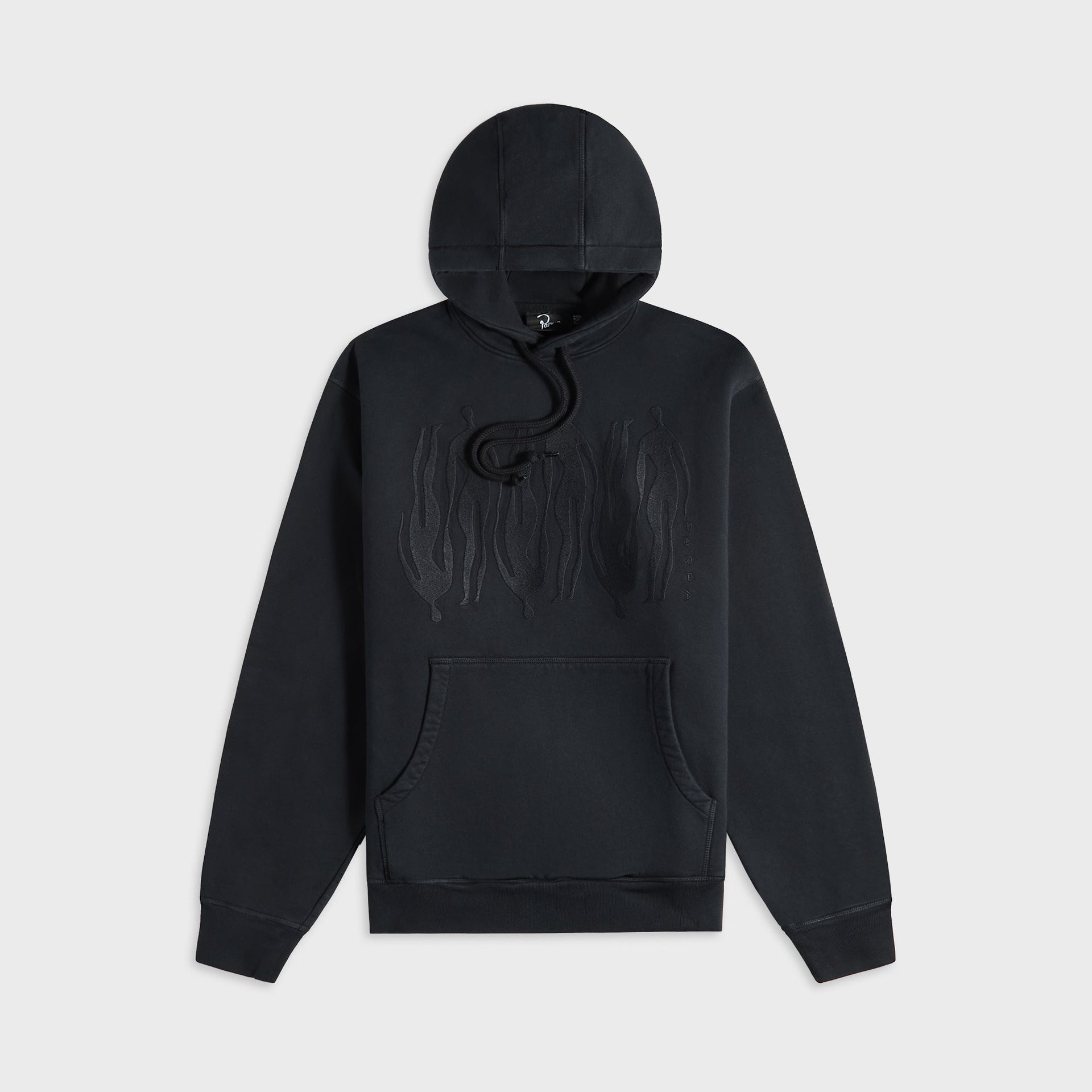 by Parra Connected Guy Hooded Sweatshirt - Black