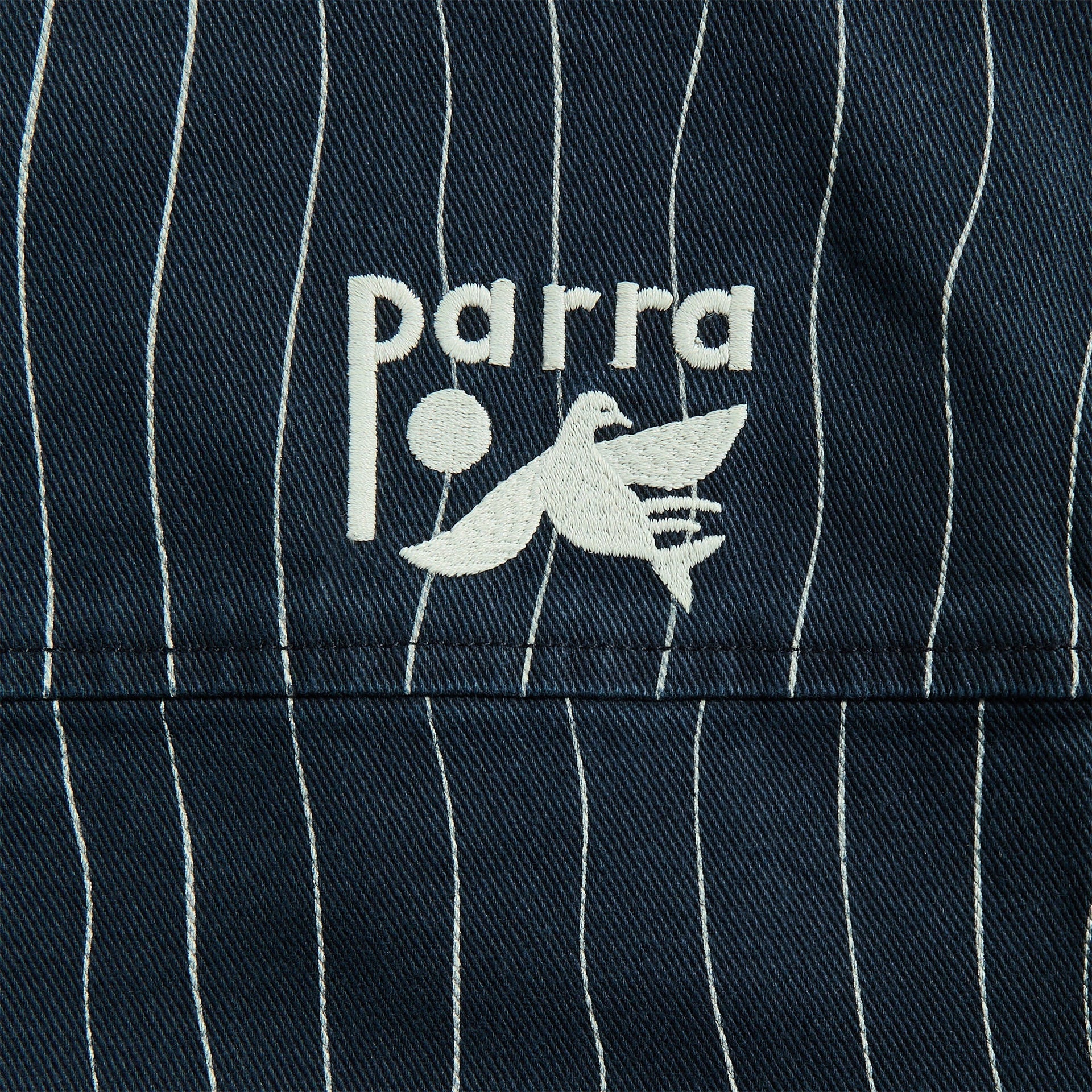 by Parra Meandering Lines Shirt - Navy Blue