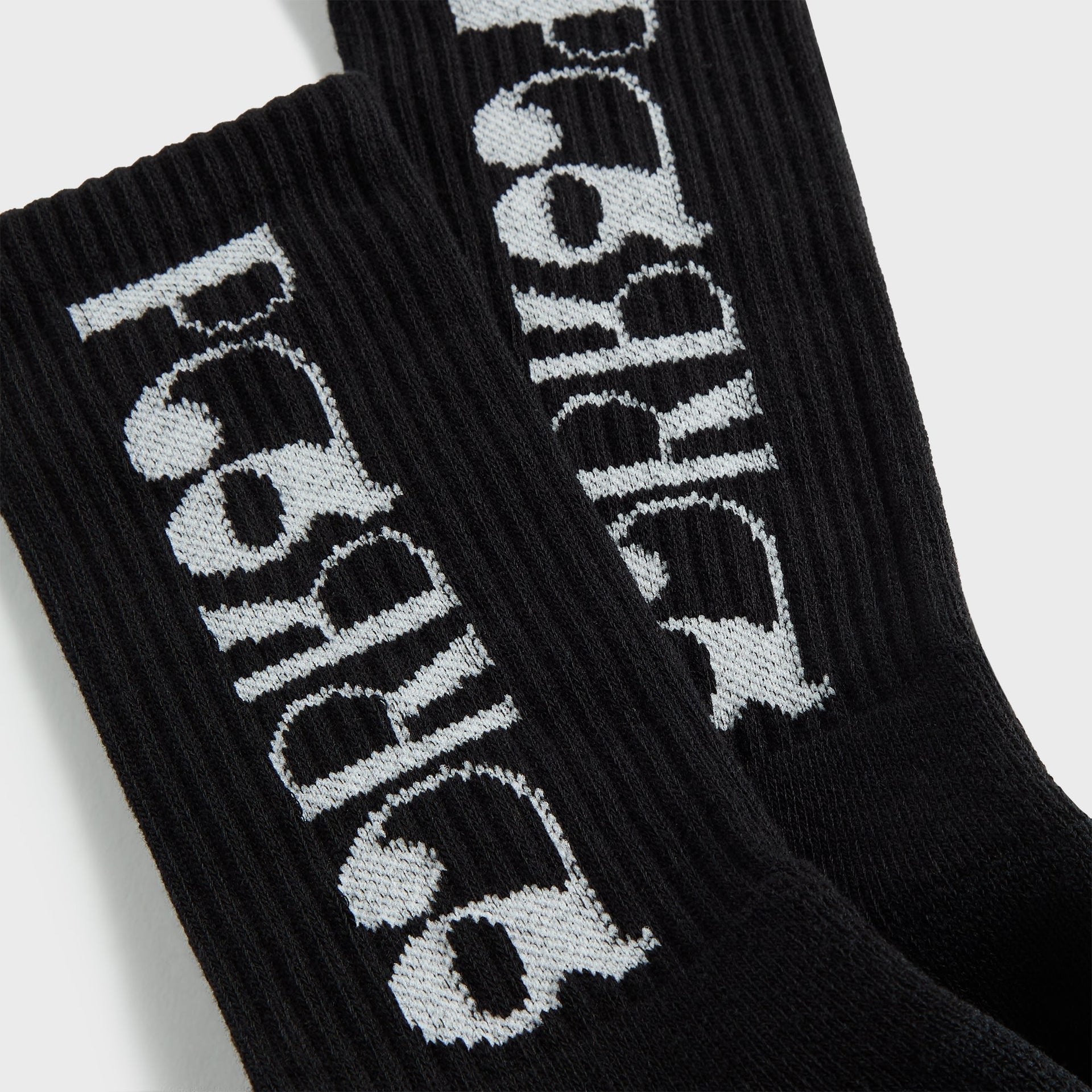by Parra Tokyo Logo Crew Socks - Black