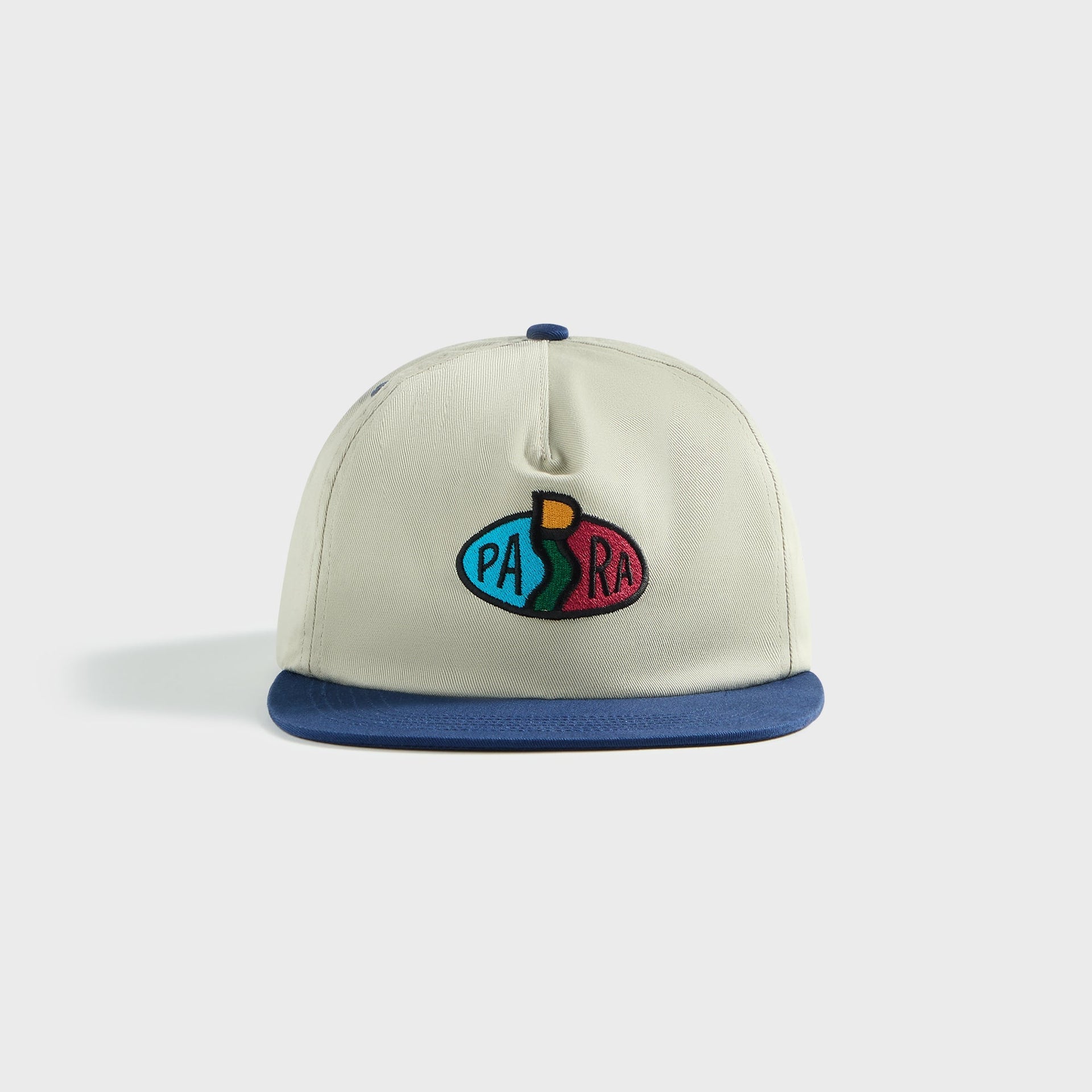 by Parra Legs Logo 5 Panel Cap - Off White