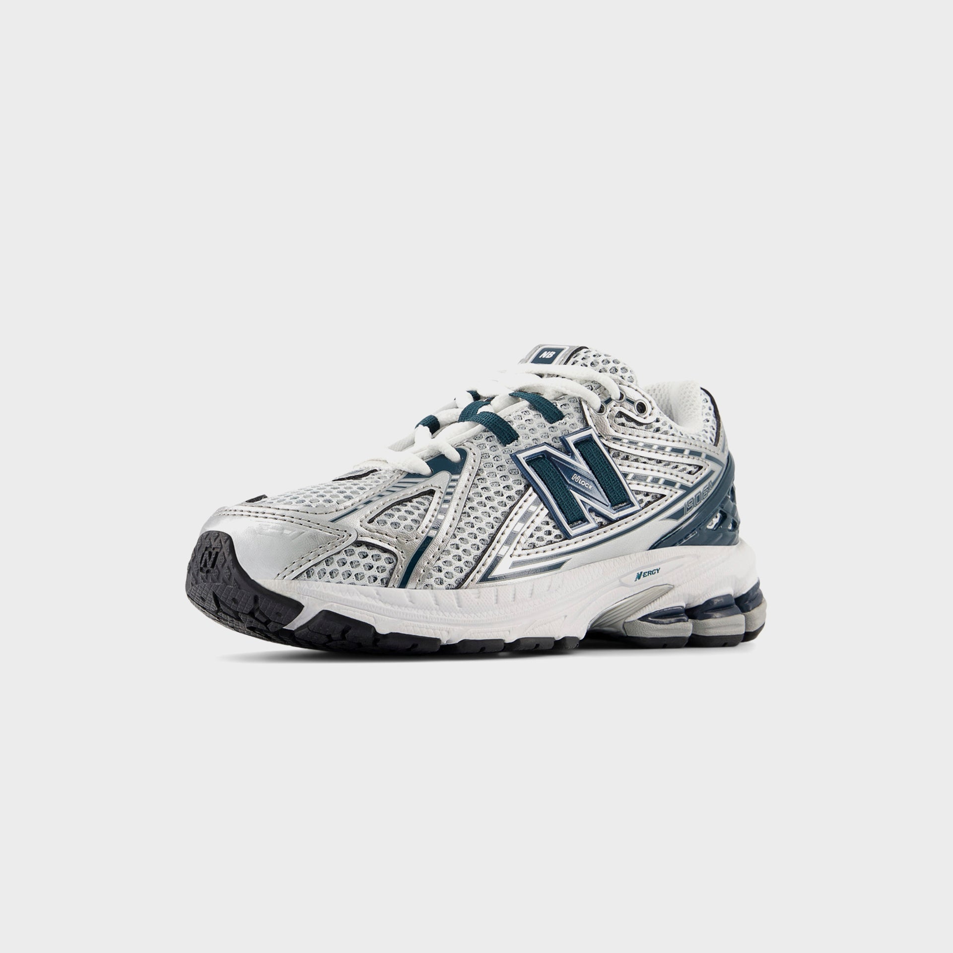 New Balance PS 1906R Hook & Loop - Silver Metallic / Deep Ocean