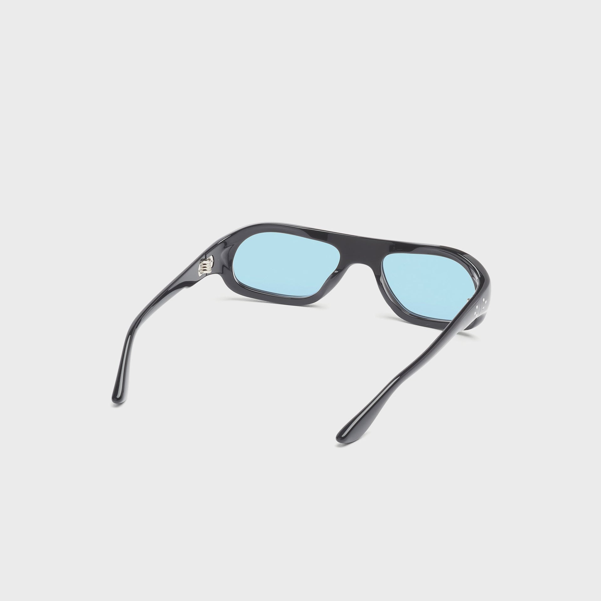 Port Tanger Gray in Black Acetate / Rif Blue Lens
