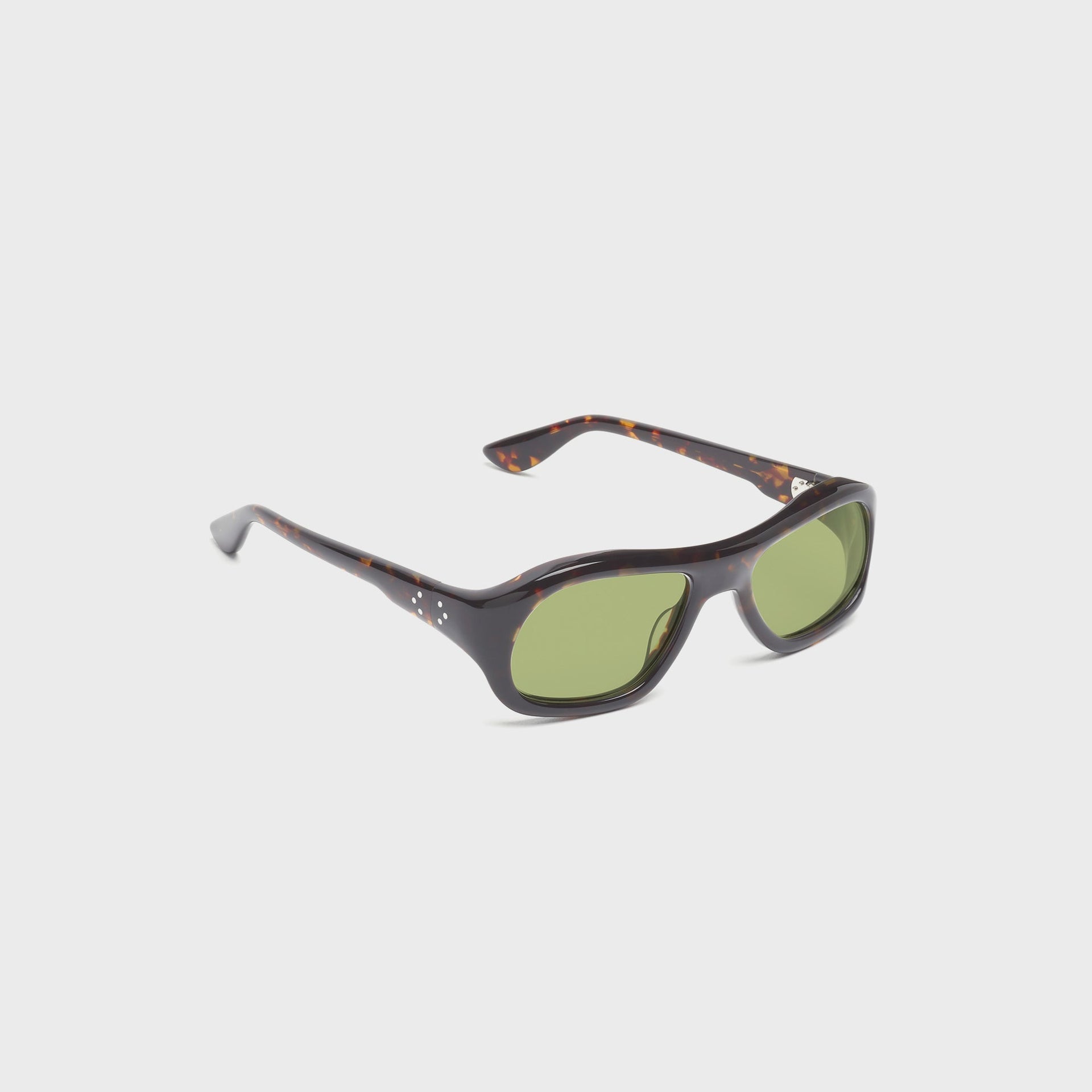 Port Tanger Gray in Myrrh Acetate / Olive Lens