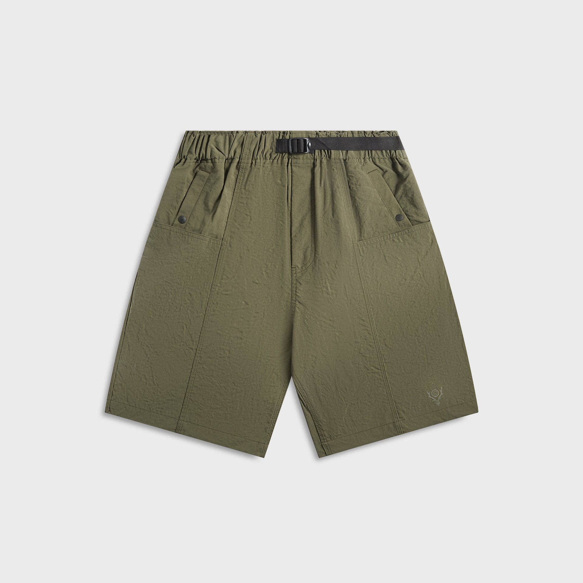 South2 West8 Belted C.S. Short Nylon in Oxford Olive