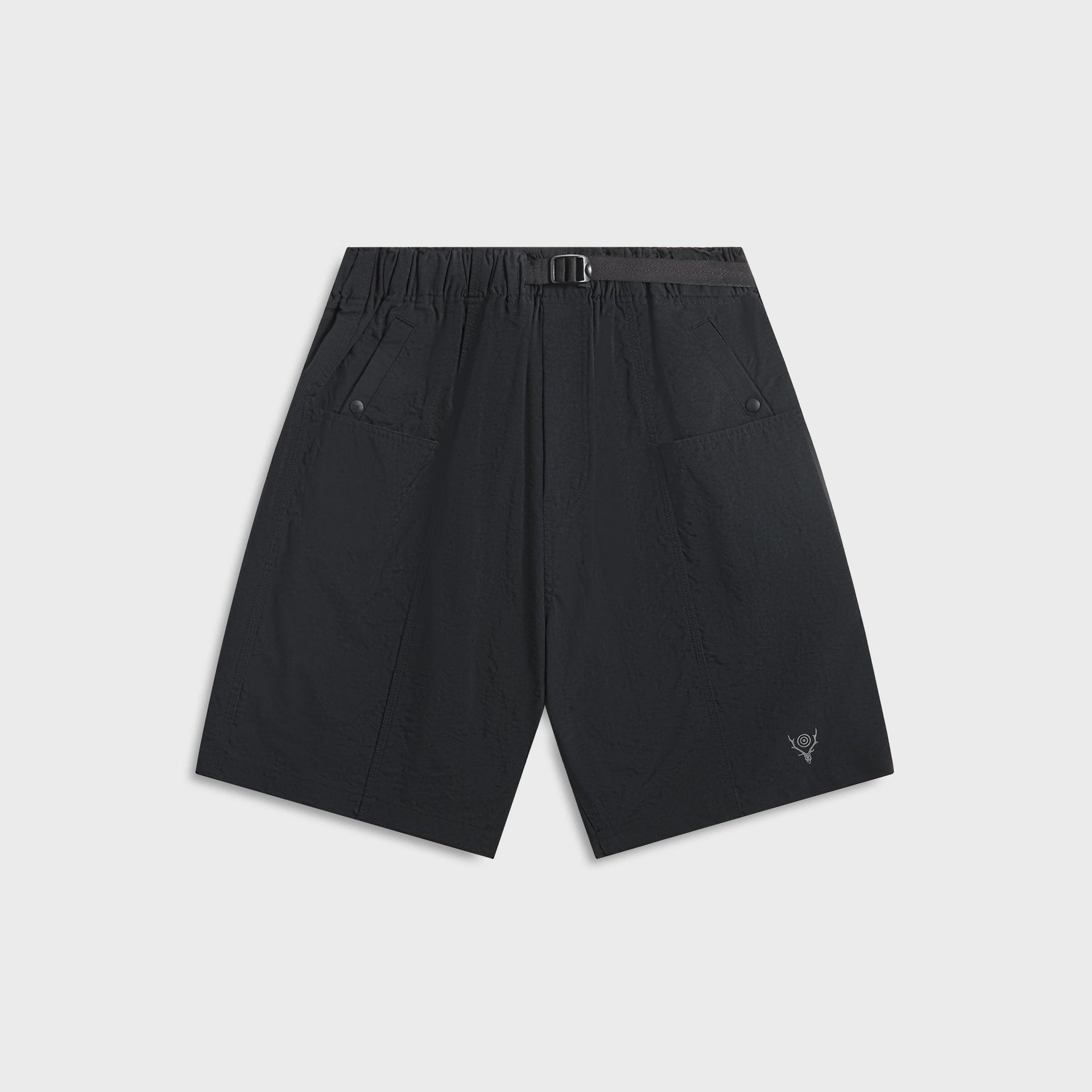 South2 West8 Belted C.S. Short Nylon in Oxford Black
