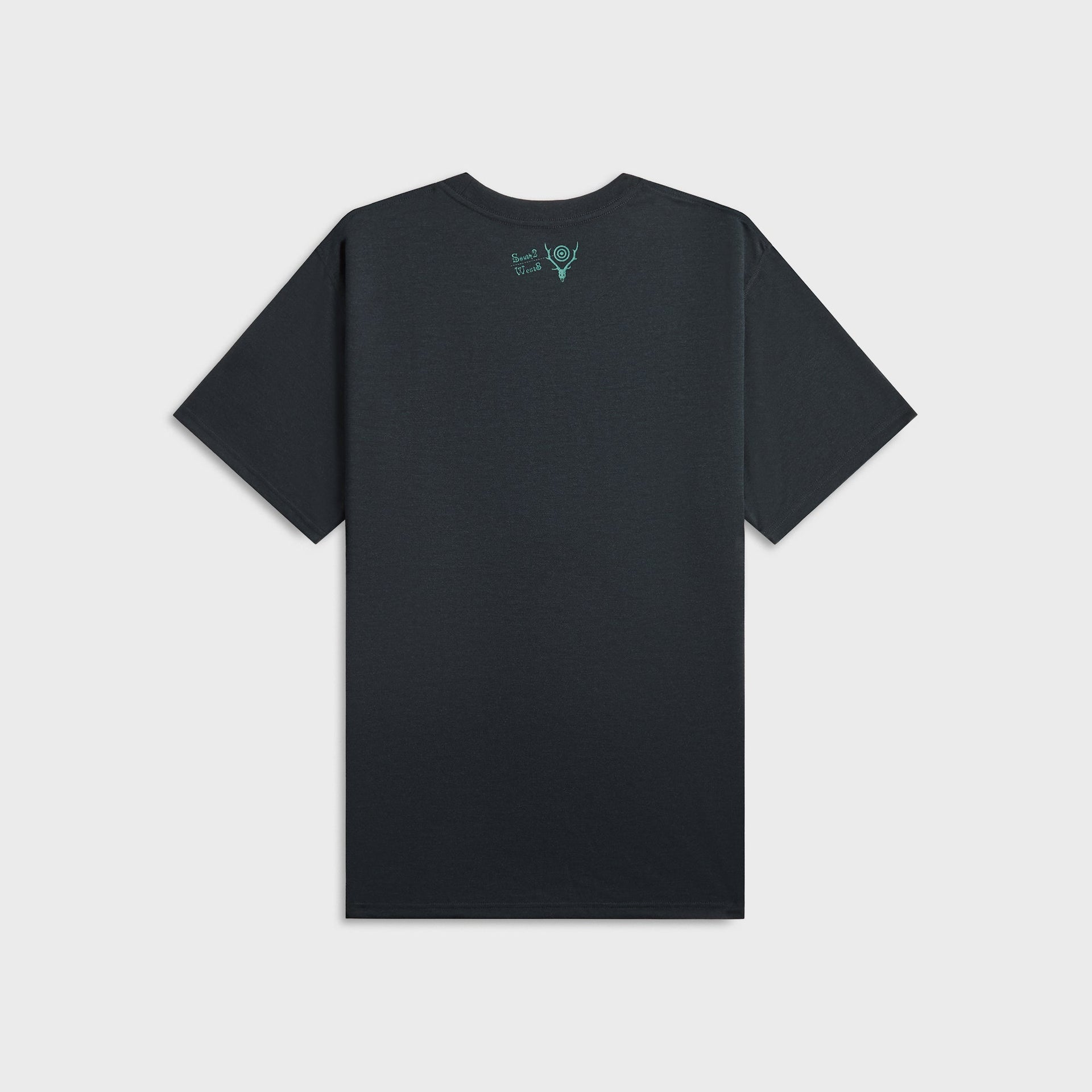 South2 West8 Crew Neck Tee in Black IN SHADOWS
