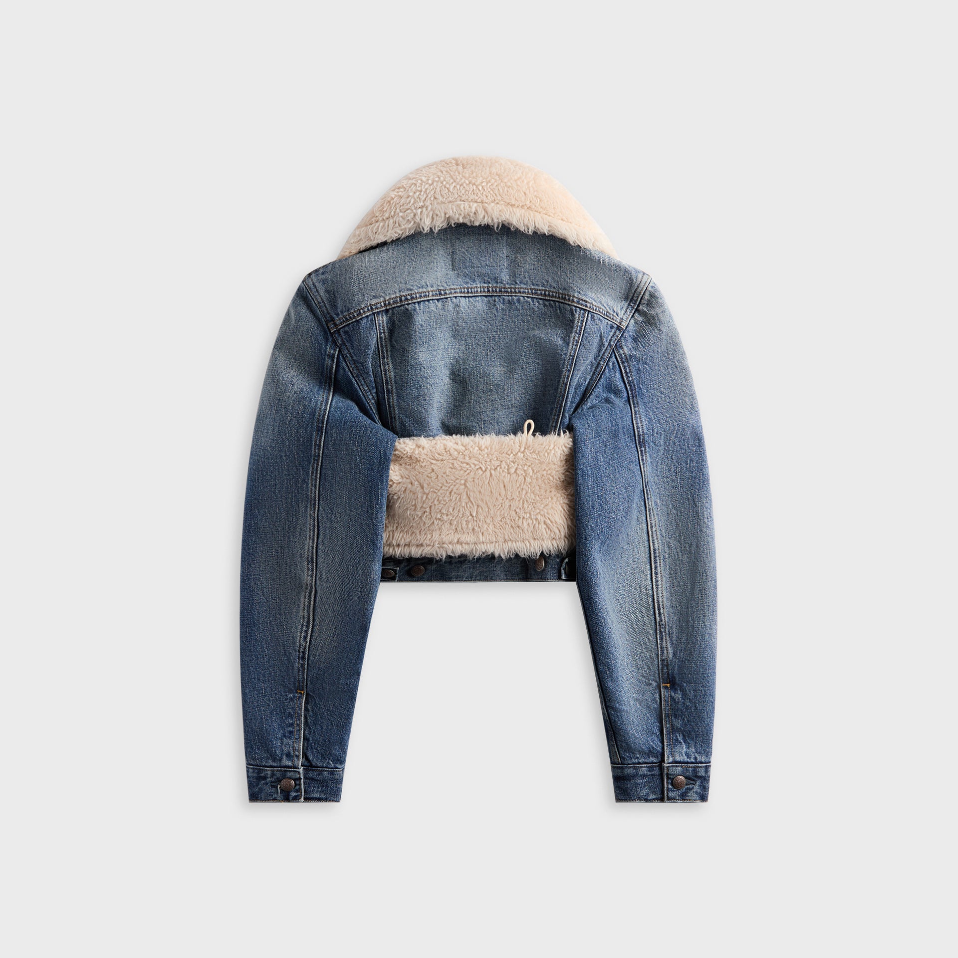 R13 Double Collar Jacket - Leo Blue