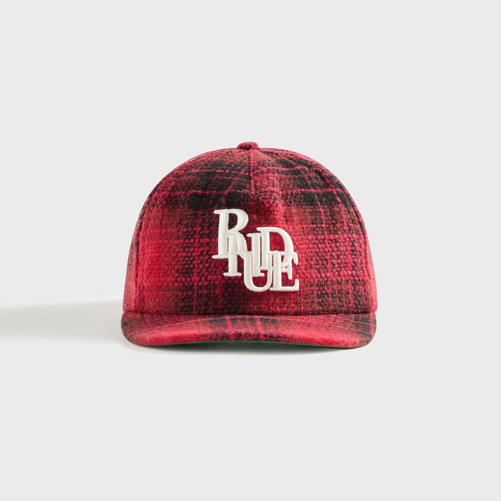 Rhude Scramble Logo Cap in Red / Black