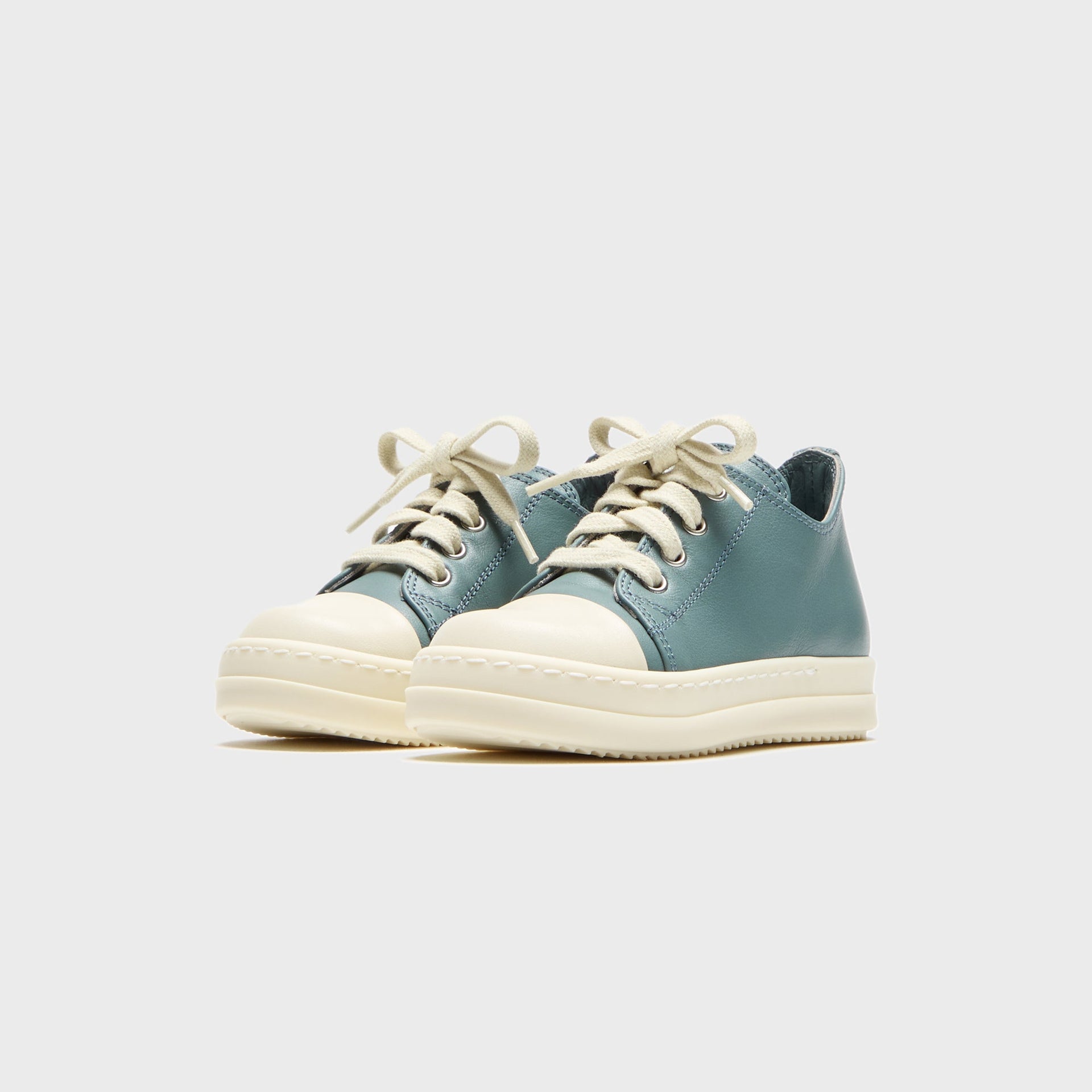 Rick Owens Baby Vintage Sneakers Scarpe in Pelle - Mouthwash / Milk / Milk