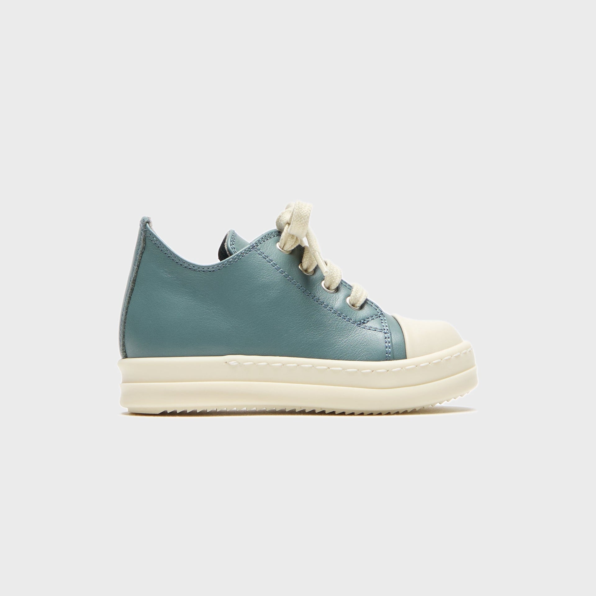 Rick Owens Baby Vintage Sneakers Scarpe in Pelle - Mouthwash / Milk / Milk