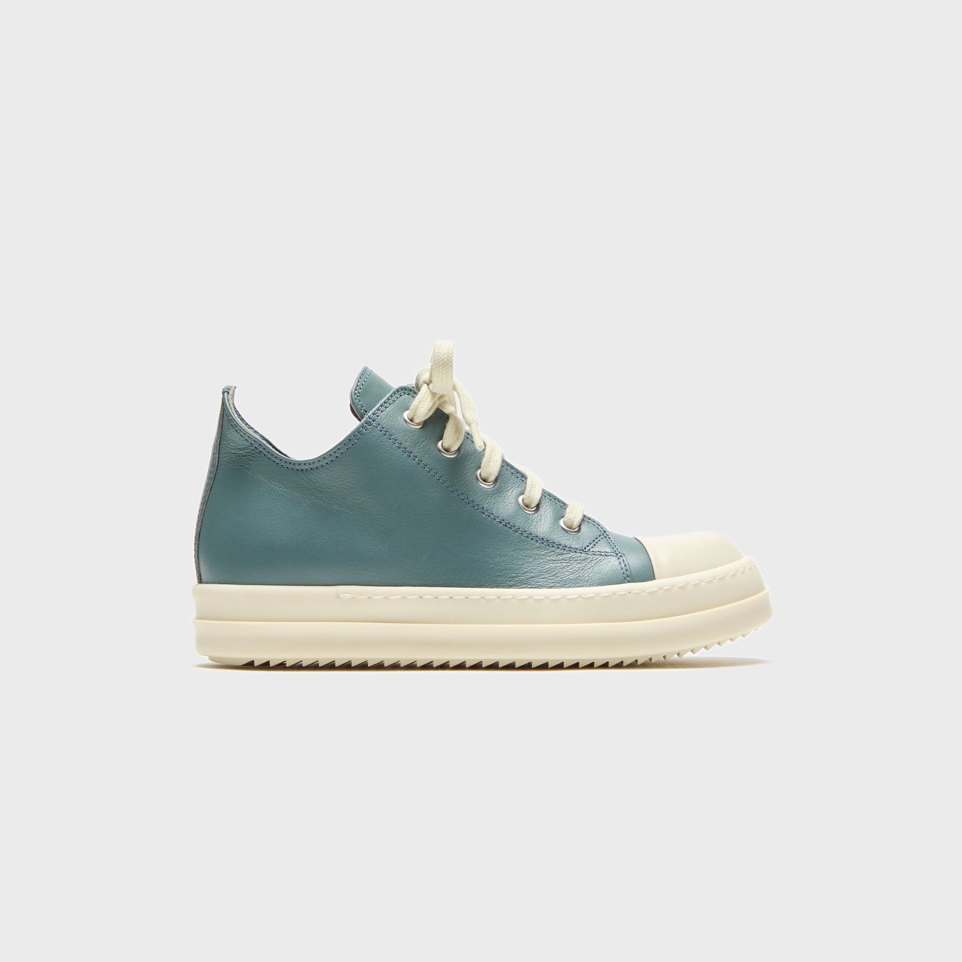 Rick Owens Kids Low Sneakers Scarpe in Pelle - Mouthwash / Milk / Milk