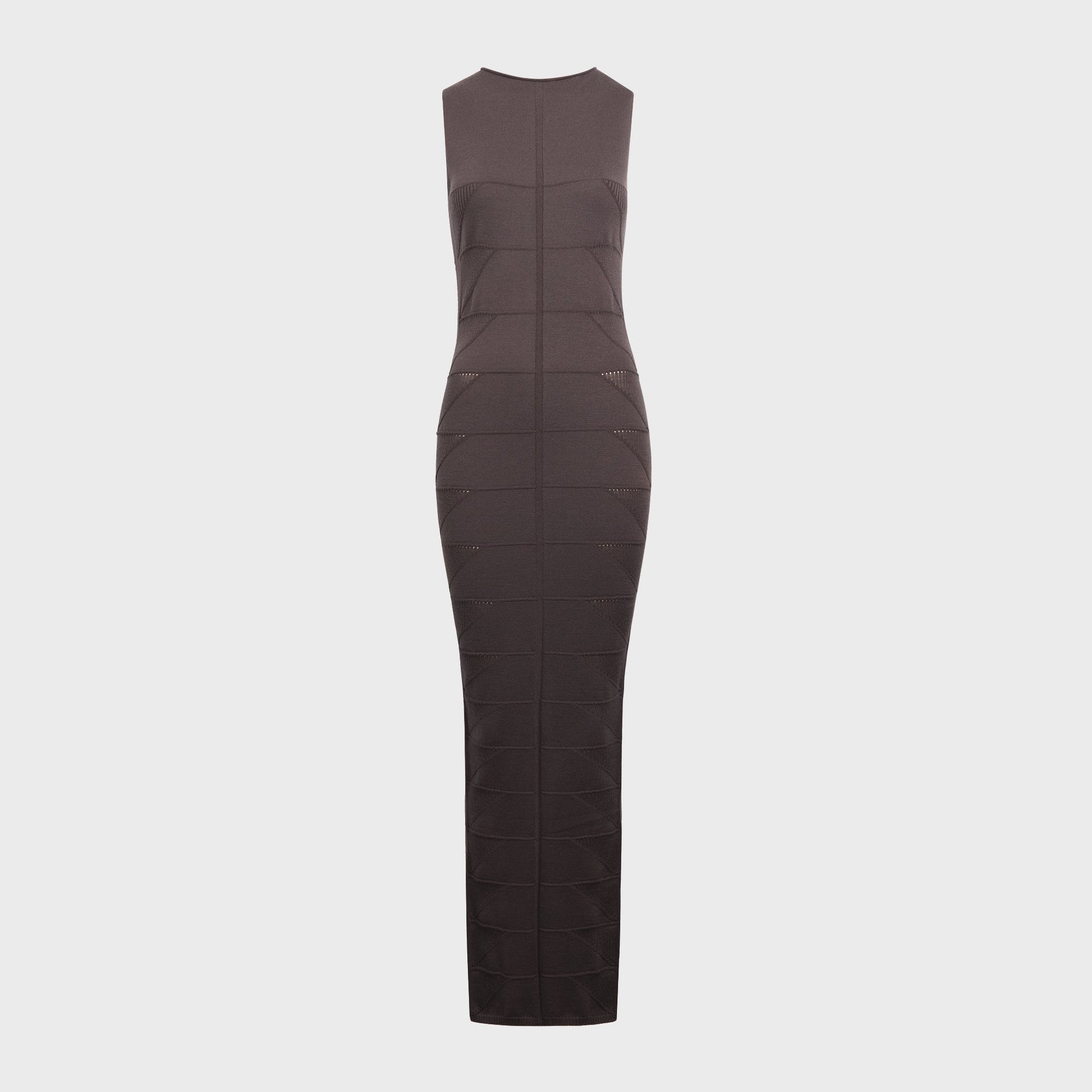 Rick Owens Abito Tank Dress in Darkdust