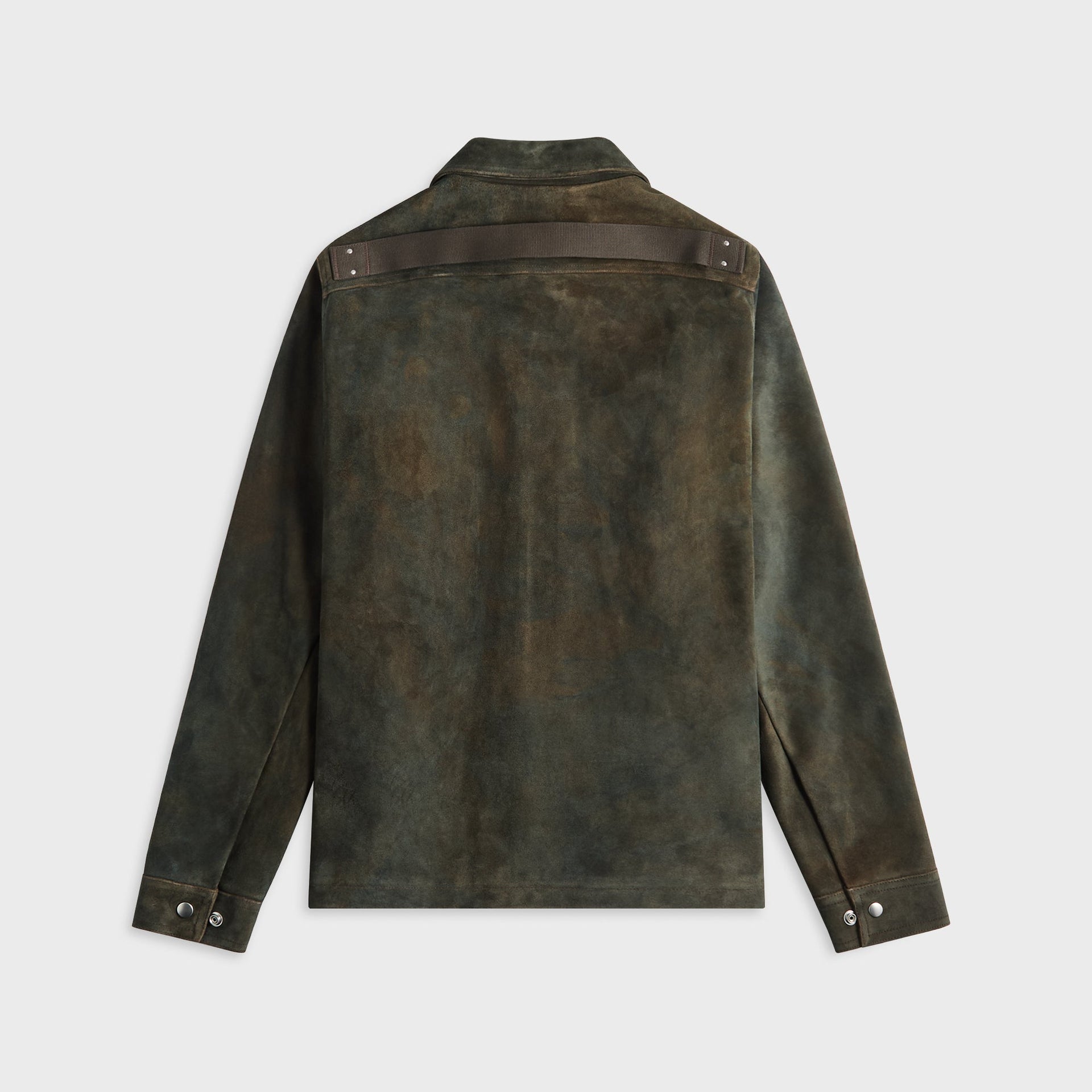 Rick Owens Suede Brad Jacket - Indigo