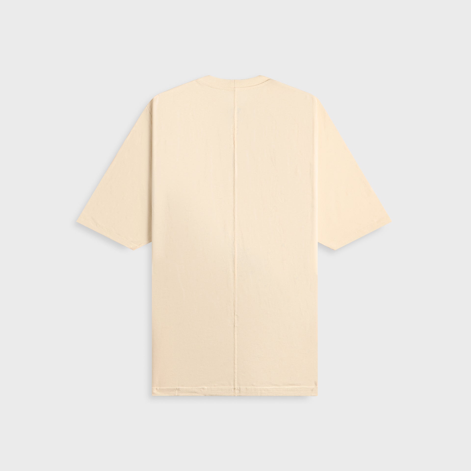 Rick Owens Tee Jumbo - Natural Black