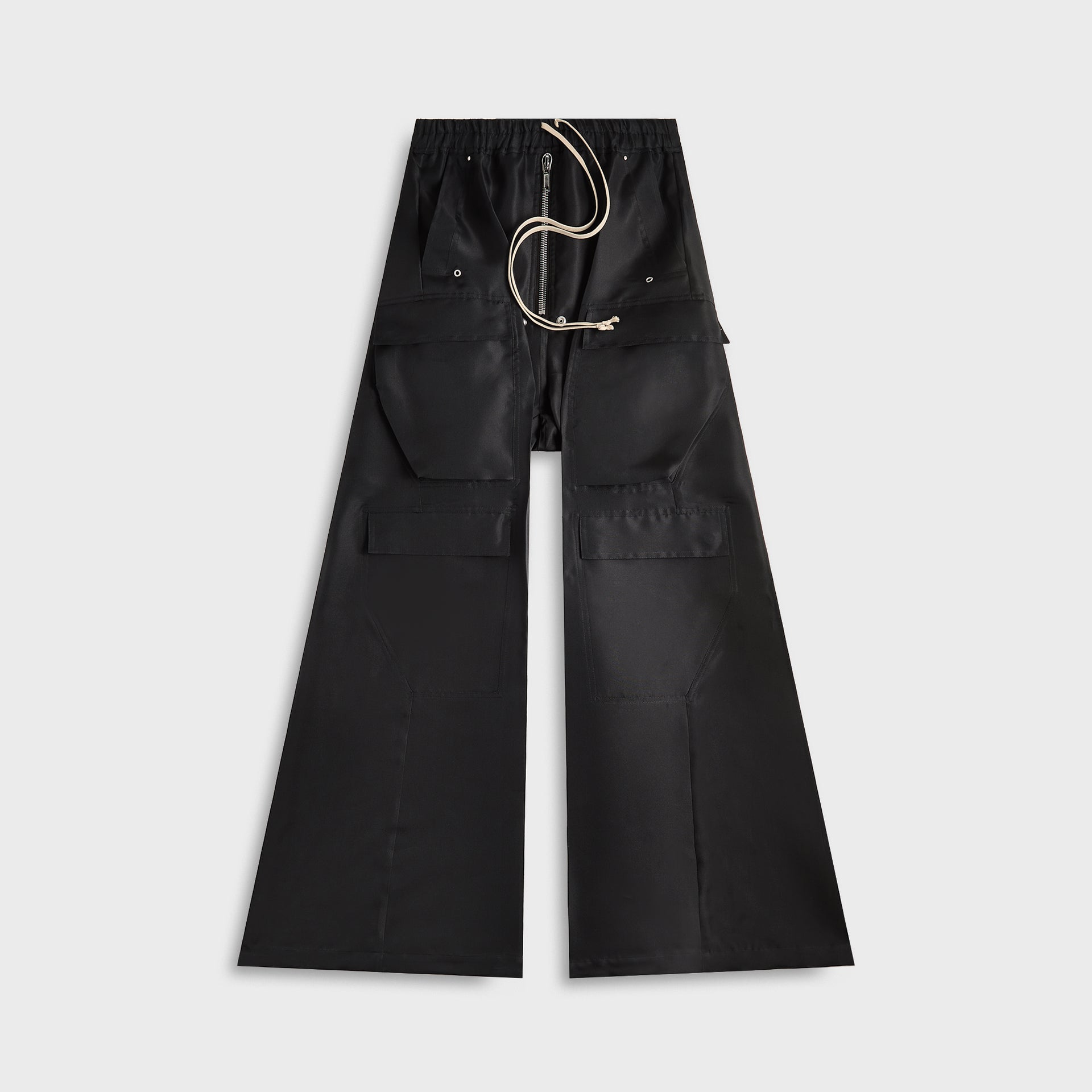 Rick Owens Pantaloni Cargobelas - Black