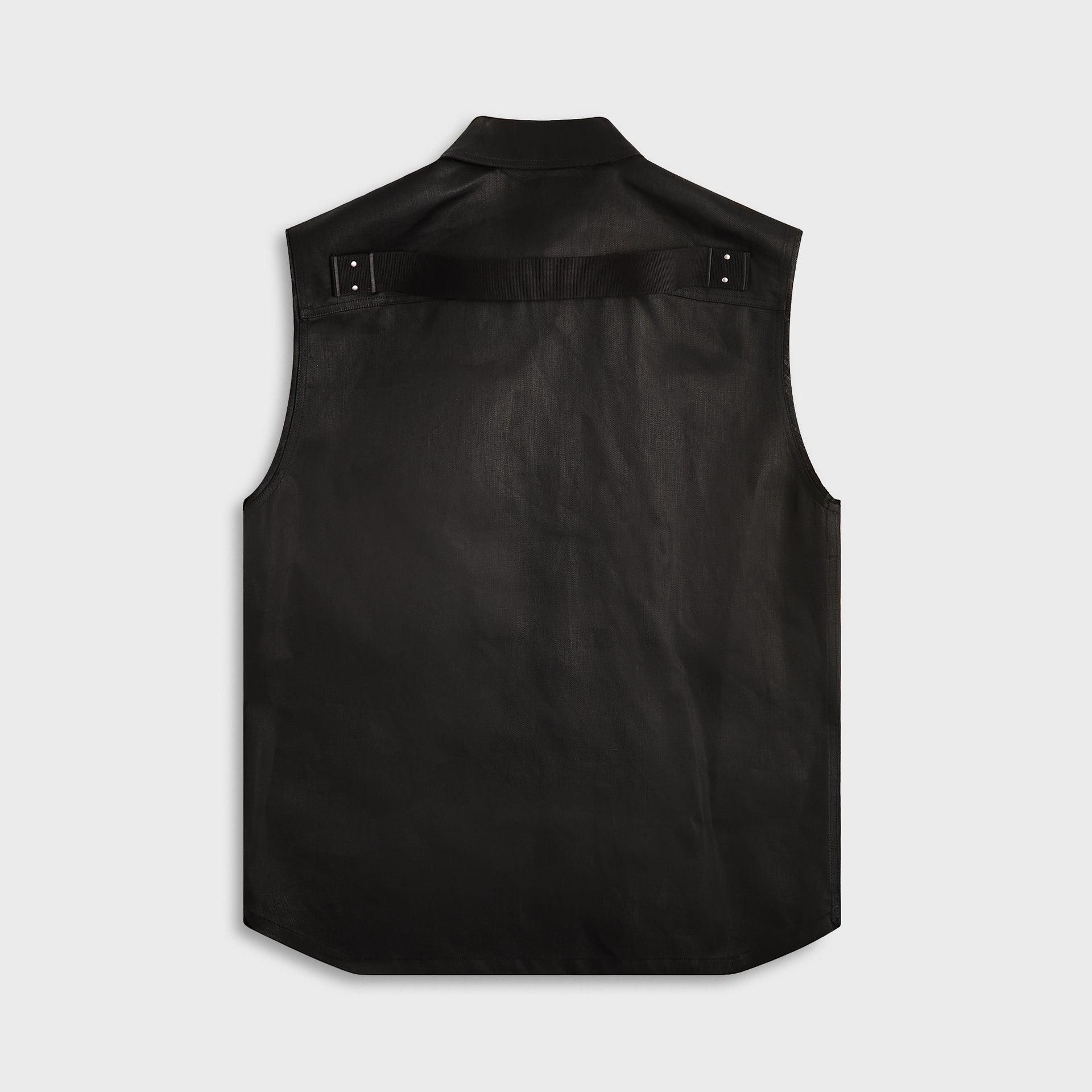 Rick Owens Giacca Senza Maniche Jumbo Sl Outershirt - Black