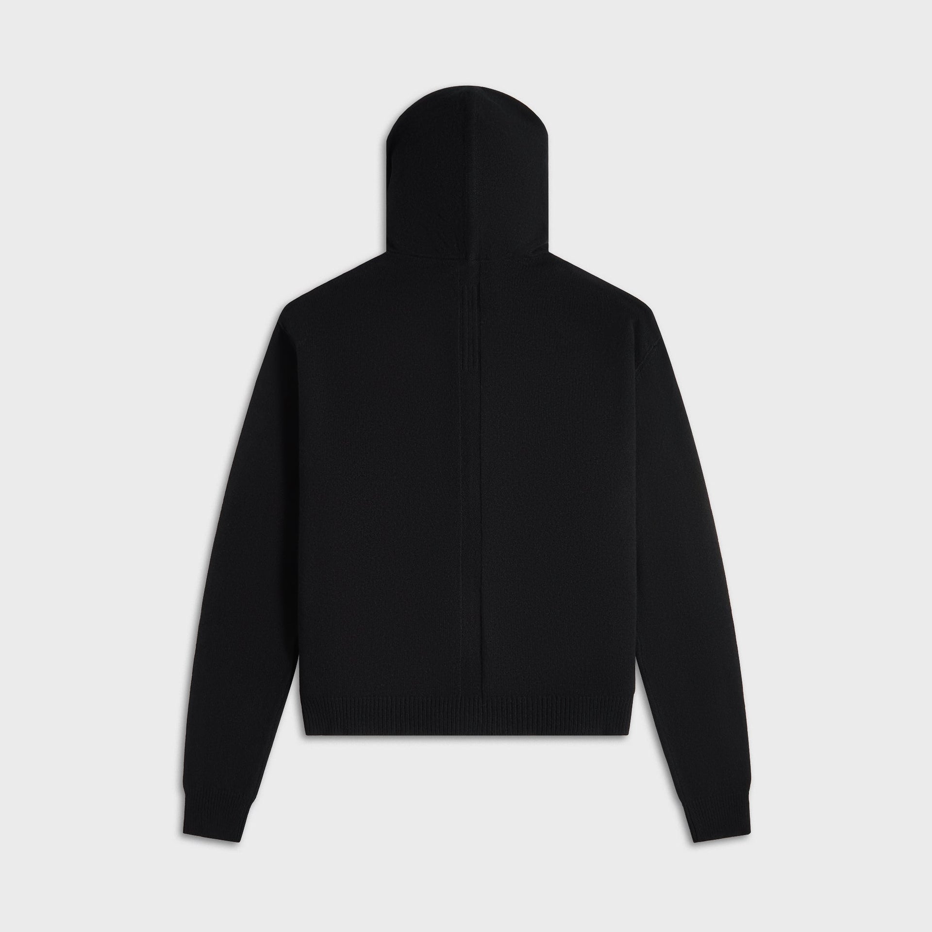 Rick Owens Zipped Hoodie - Black