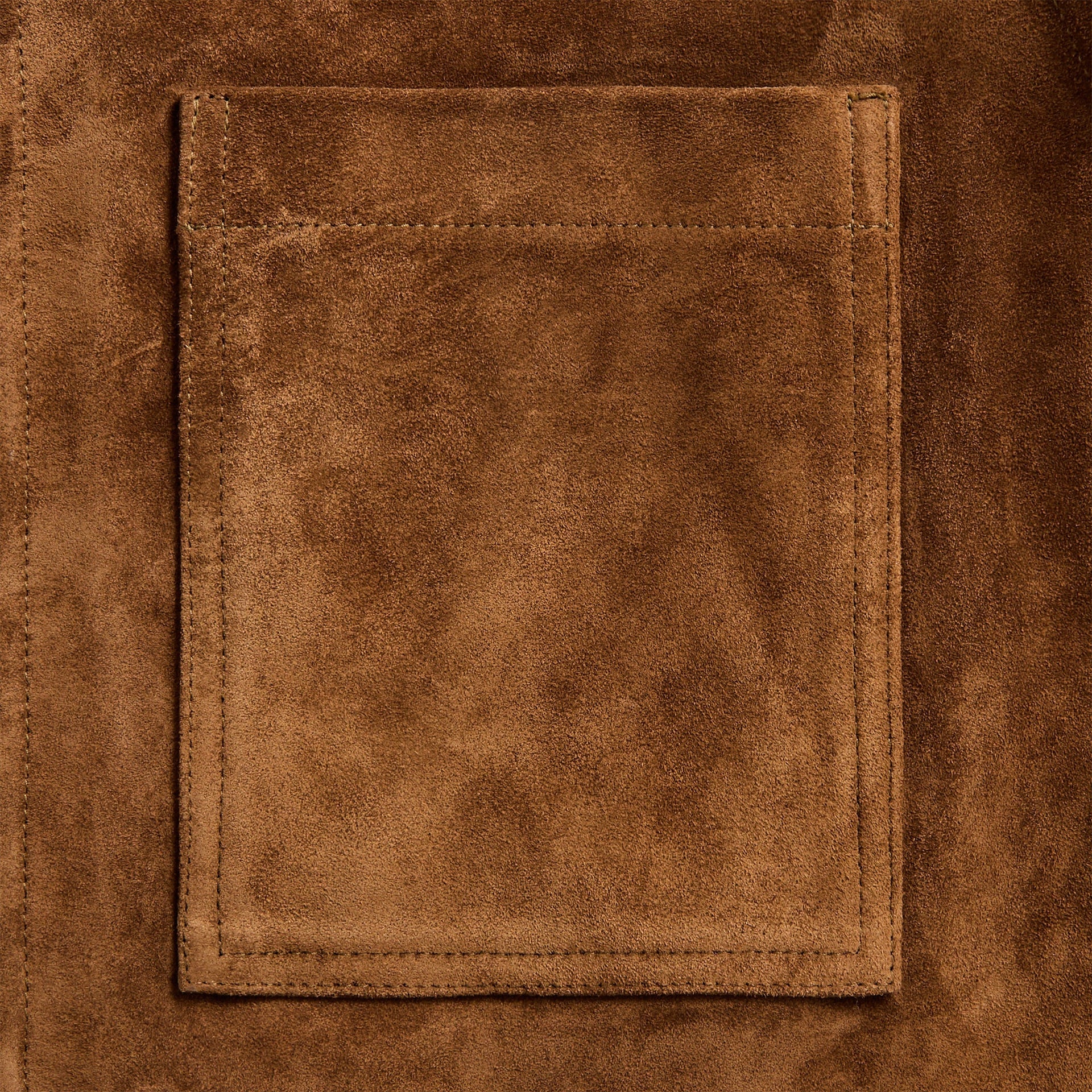 Rick Owens Pelle Outershirt - Chestnut