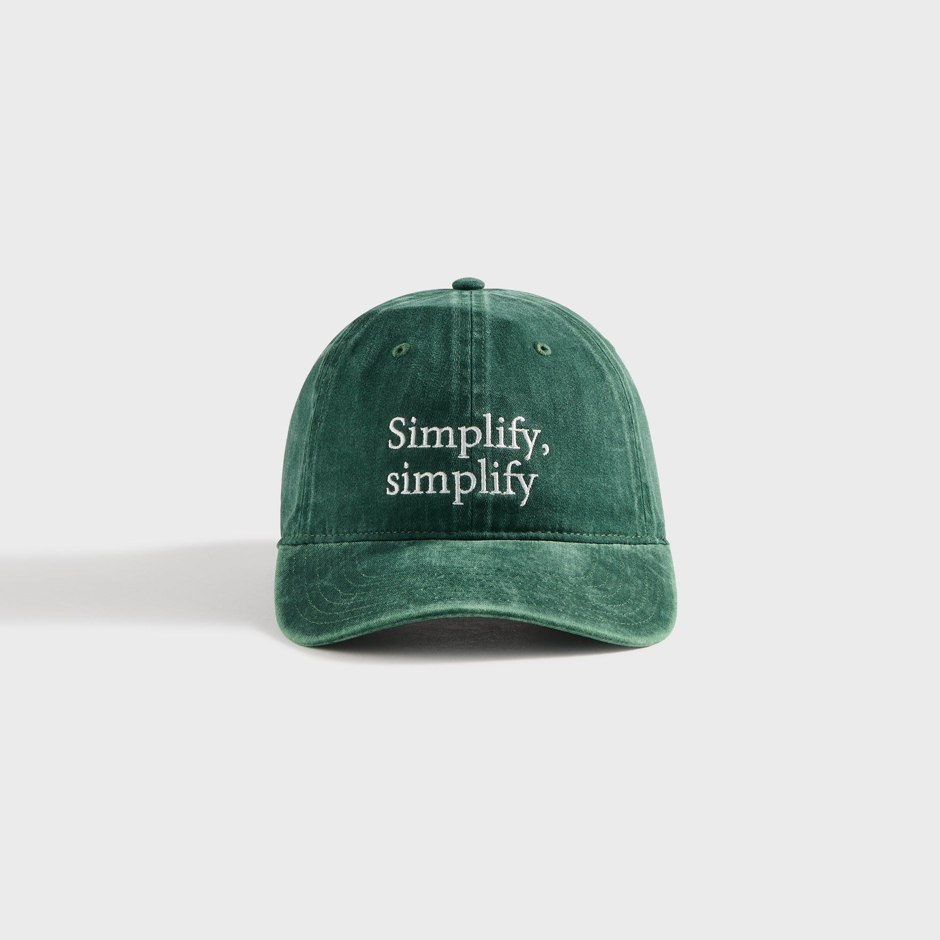 South2 West8 Simplify Strap Back Cap - Green
