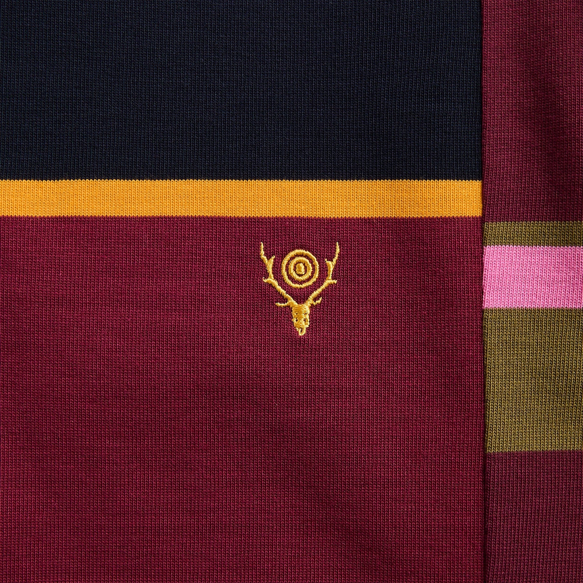 South2 West8 Rugger Cotton Plainstitch Shirt - Crazy Pattern