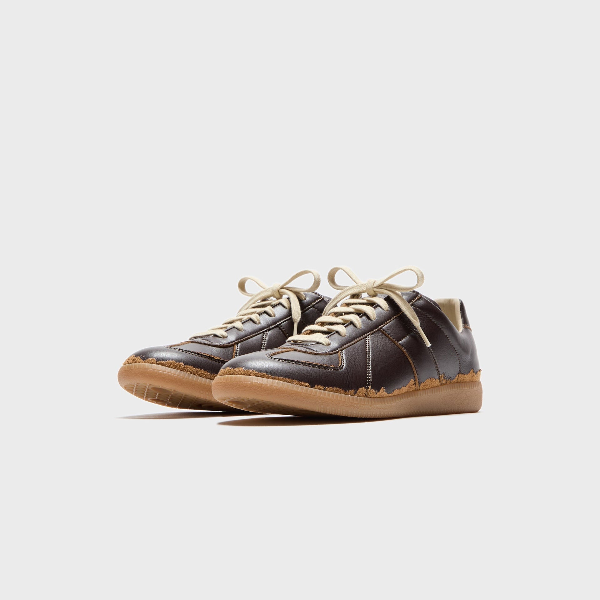 Maison Margiela Replica Sneaker - Dark Brown / Camel