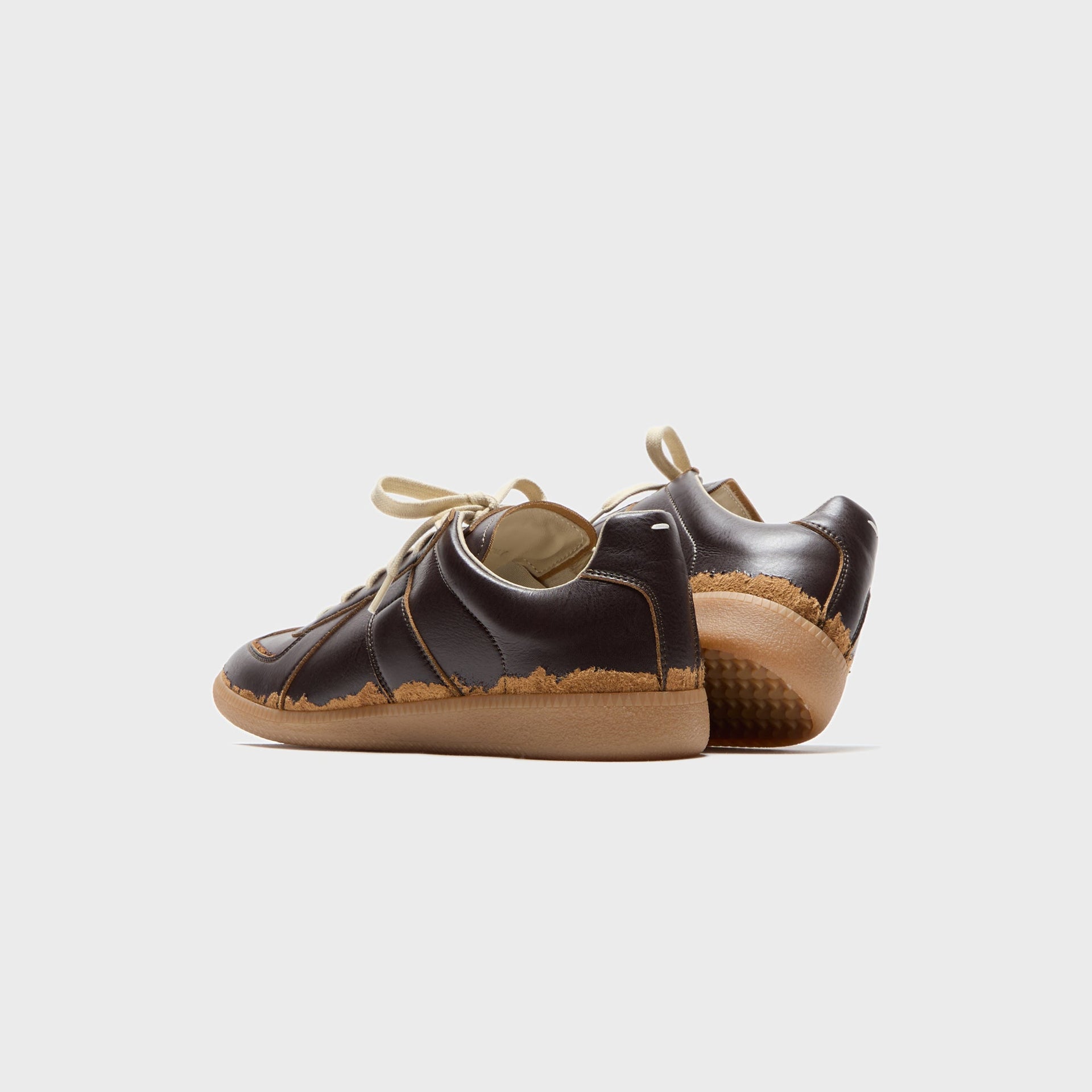 Maison Margiela Replica Sneaker - Dark Brown / Camel