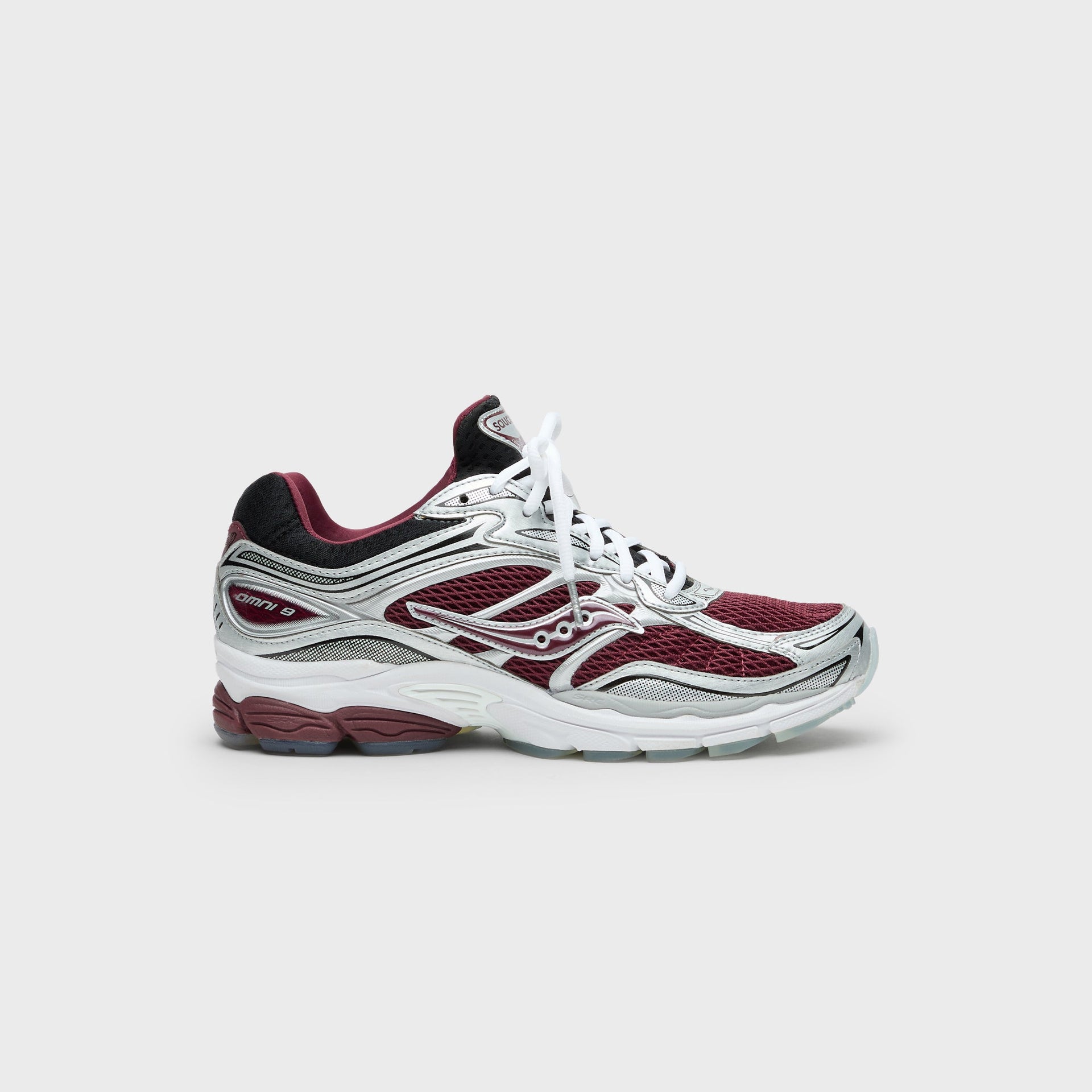 Saucony Progrid Omni 9 Socktop - Maroon / Black