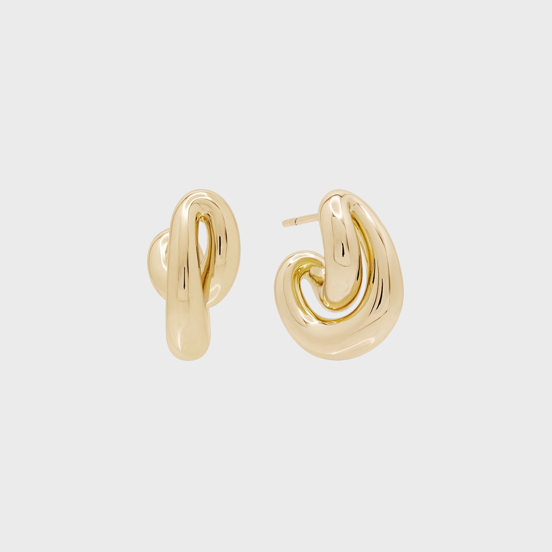 SHASHI Anderson Hoop Earring in Gold