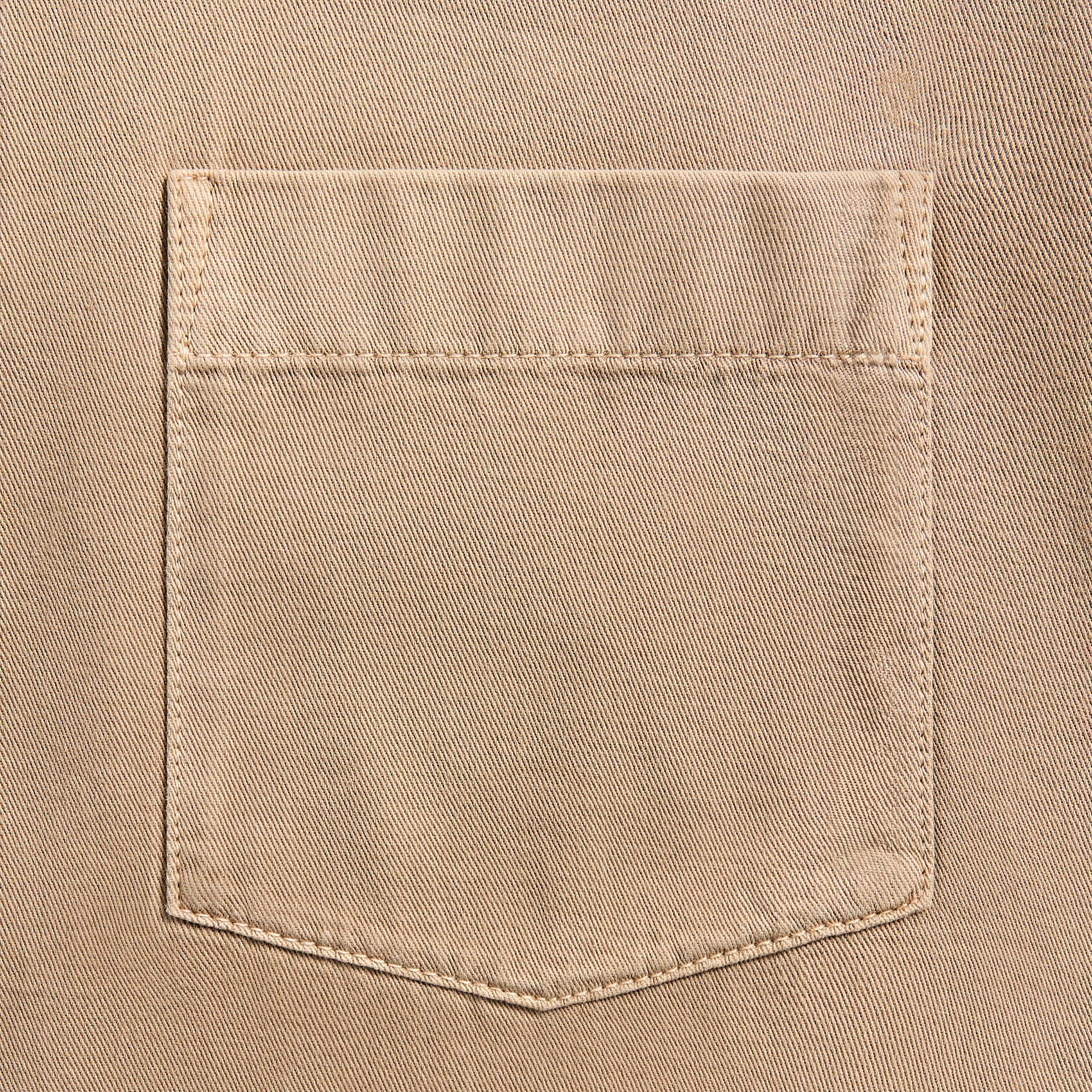 Lemaire Short Sleeve Denim Shirt - Natural Beige