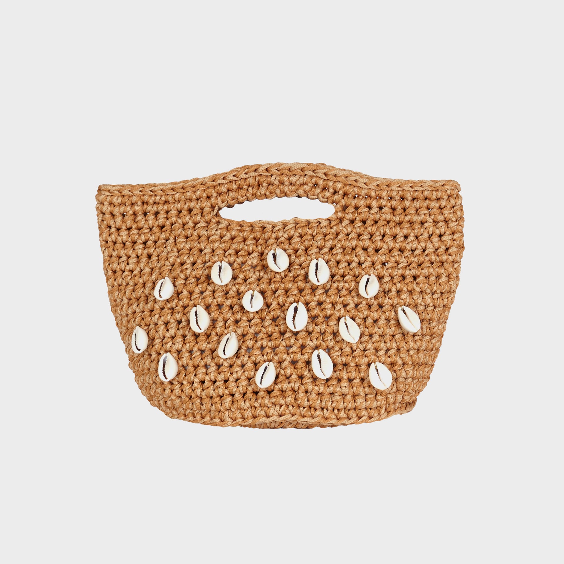 SHAREYOURLUCE Shell Bag - Caramel Hazelnut