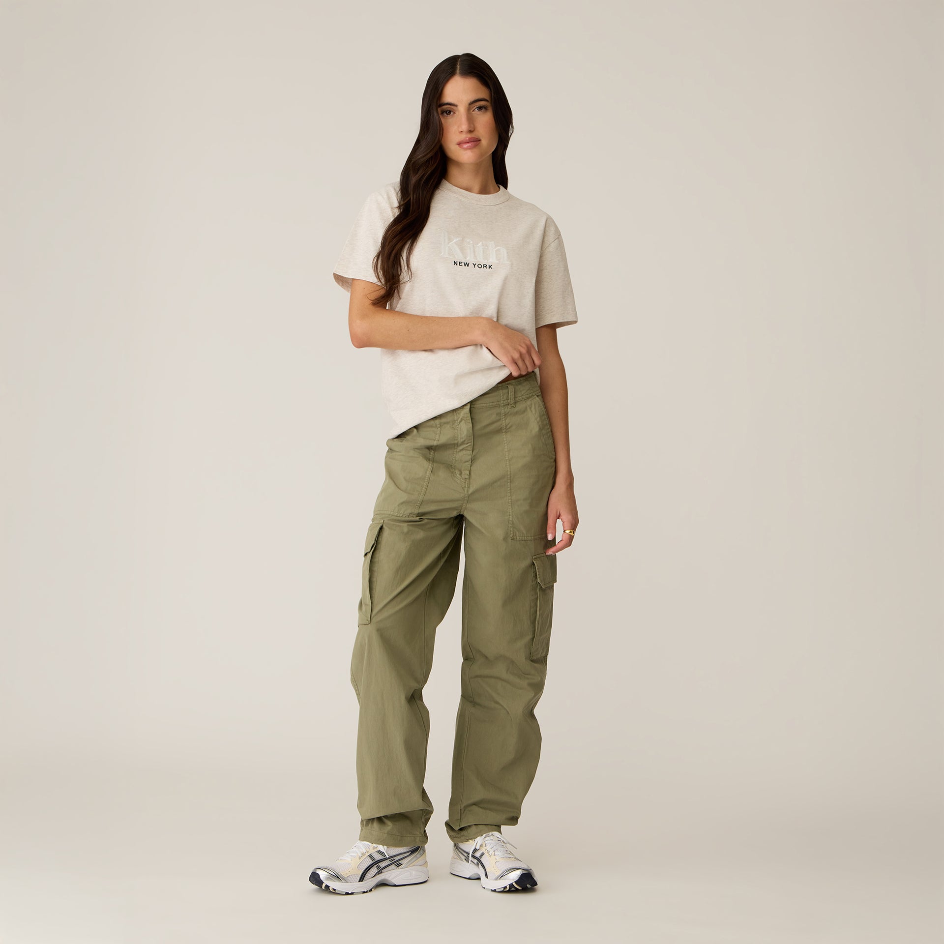 Kith Women Mott New York Tee II - Sandy Heather