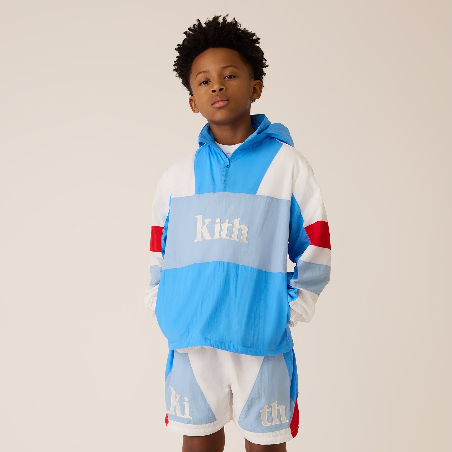 Kith Kids Turbo Short in Celeste