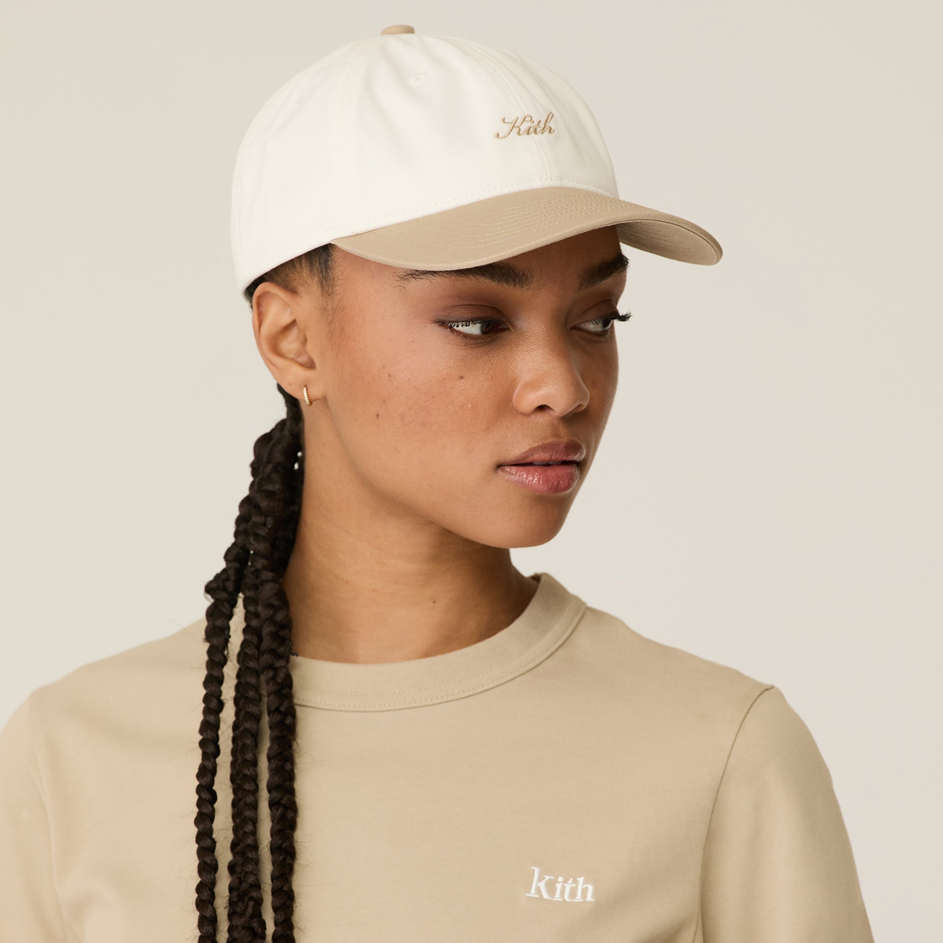 Kith Women Script Logo Classic Cap - Canvas