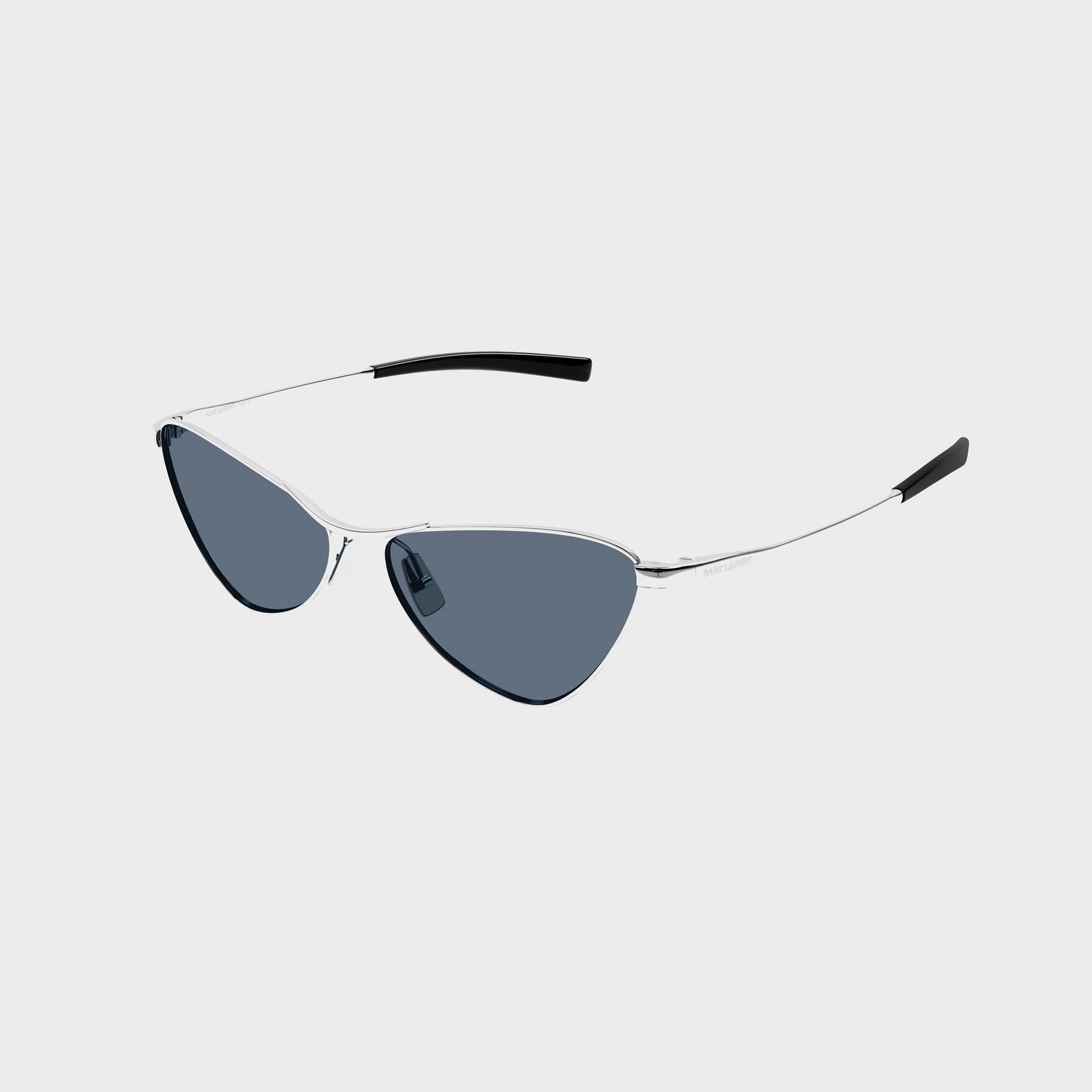 Saint Laurent SL 830 Sunglasses - Silver / Blue