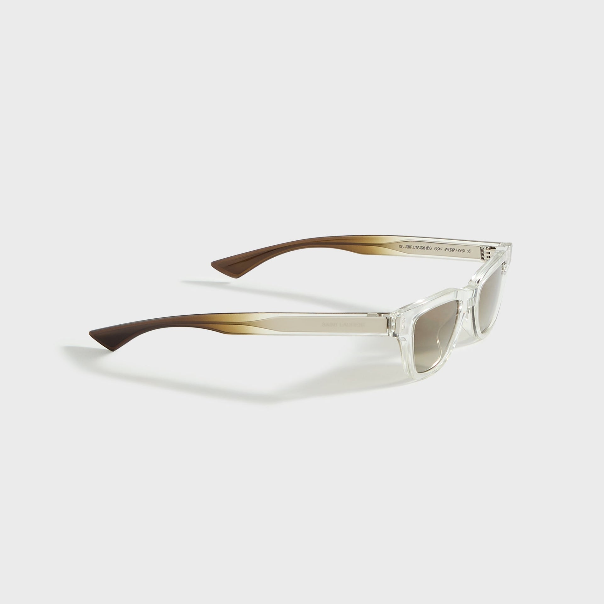 Saint Laurent SL789JACQUESin004 in Crystal Frame / World Lens