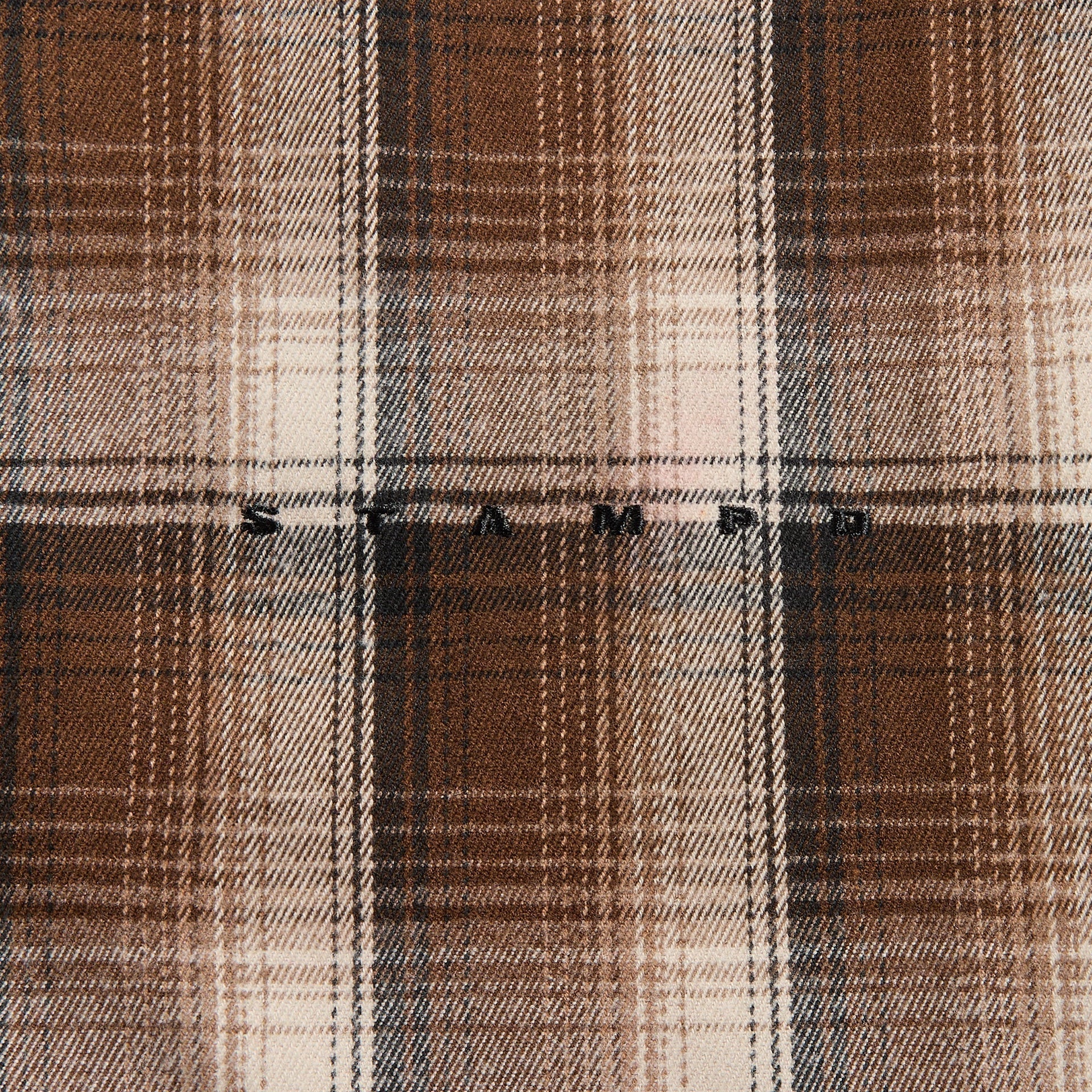 Stampd Oversized Plaid Buttondown - Earth Plaid