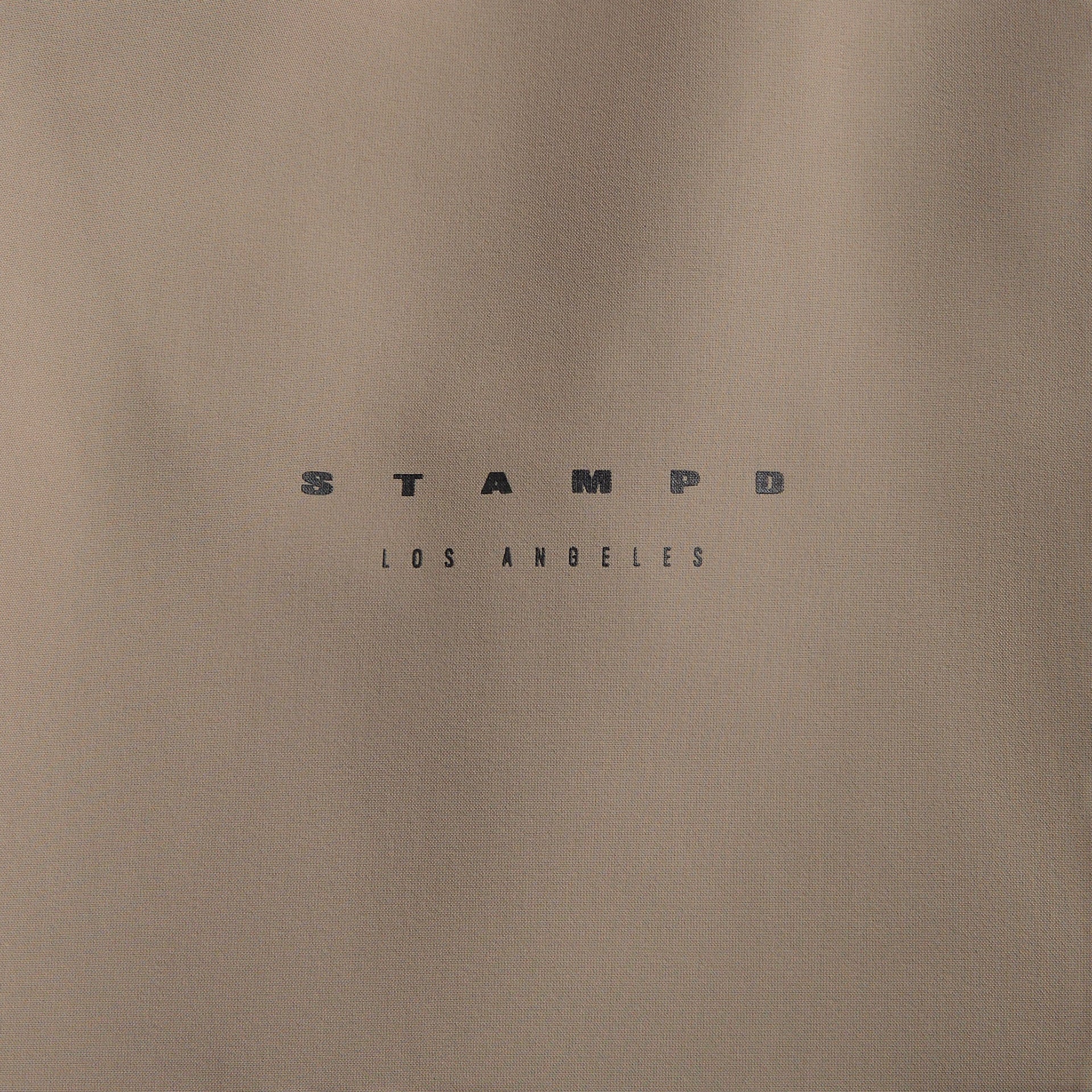 Stampd Nylon Wide Leg Pant - Sepia